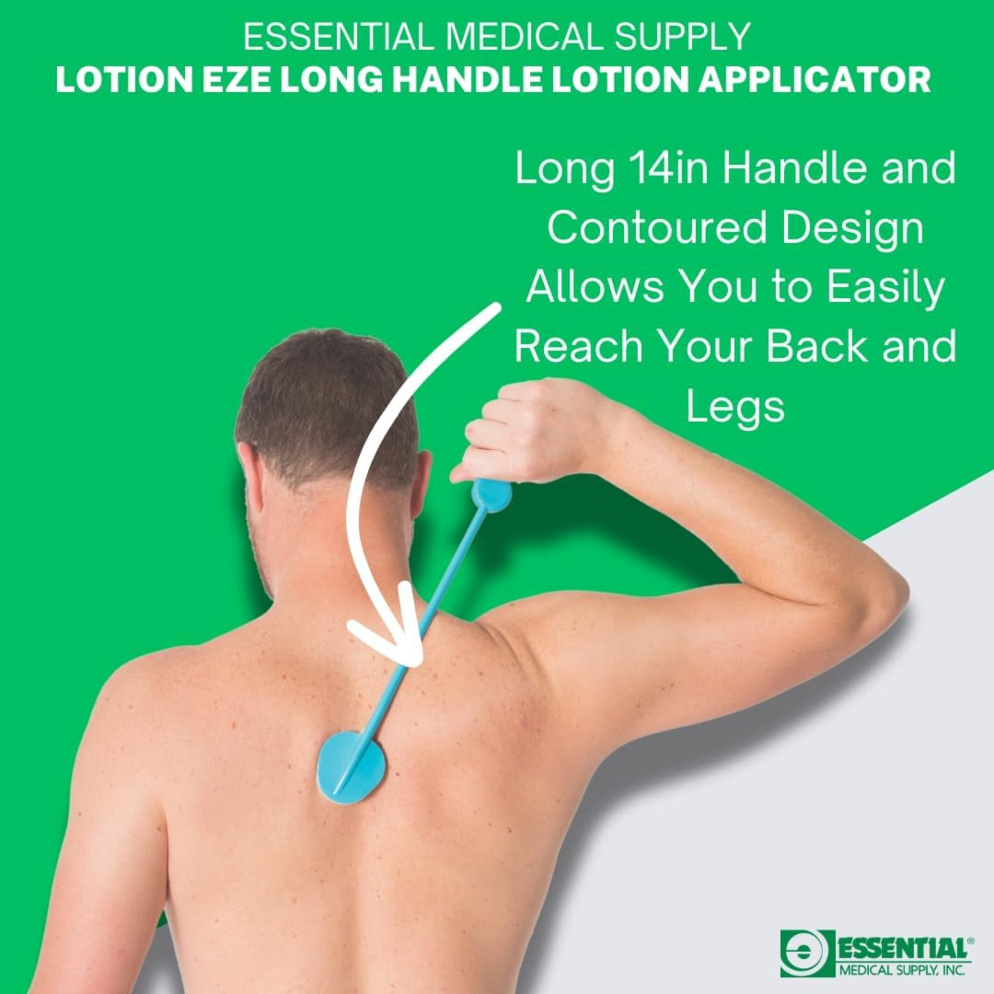 Lotion EZE Long Handle Lotion Applicator, 14"