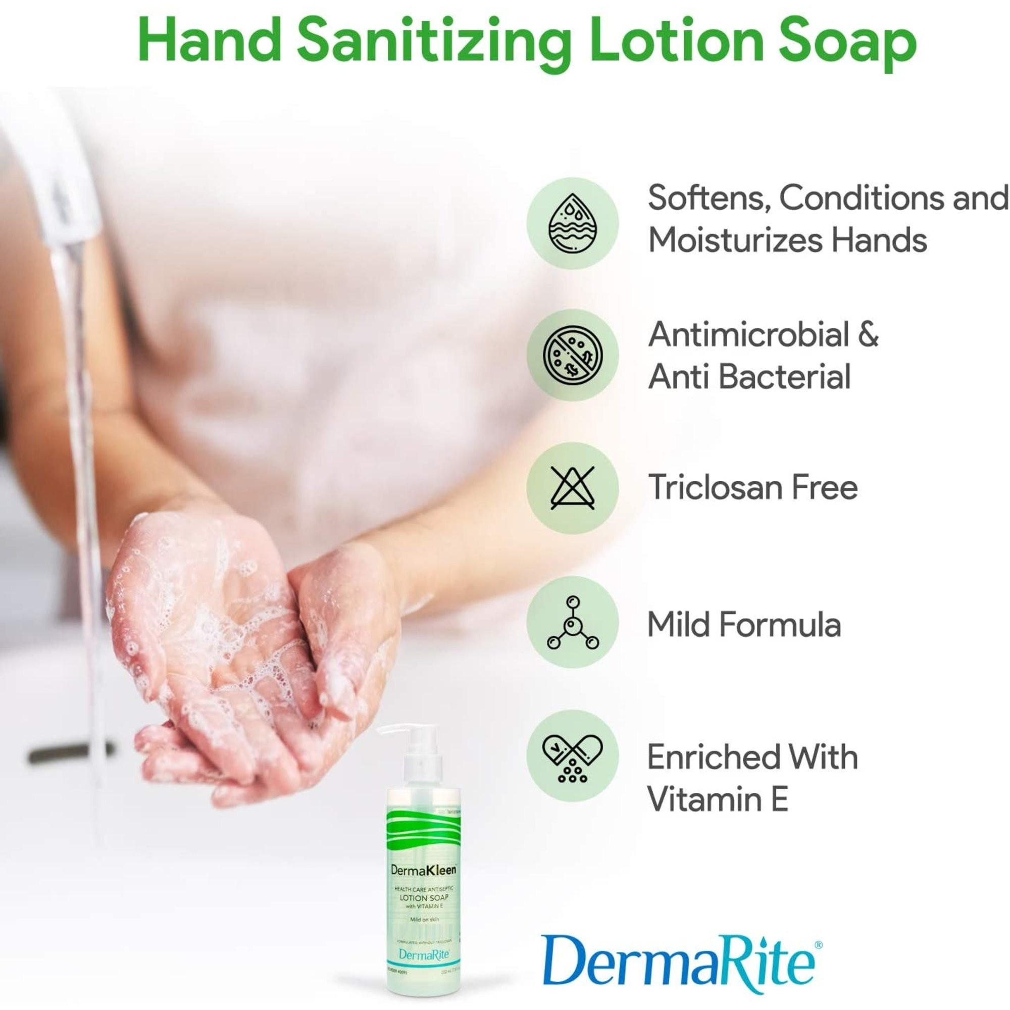 DermaKleen Antimicrobial Lotion Soap