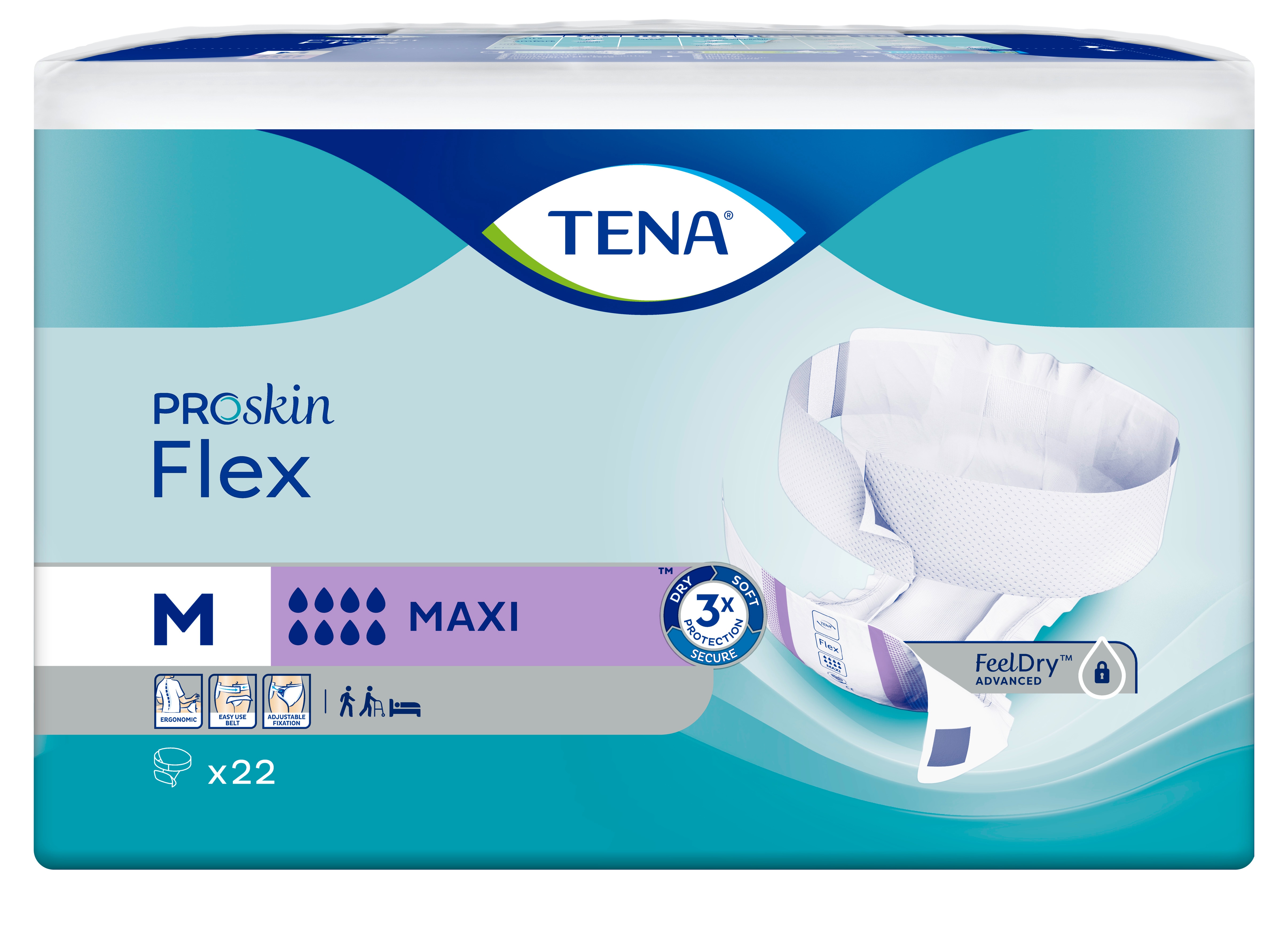 ⭐︎専用⭐︎TENA Proskin Flex Mサイズ 66枚入り TENAフレックス プラス（Mサイズ） | 介護用品 おむつ パッド