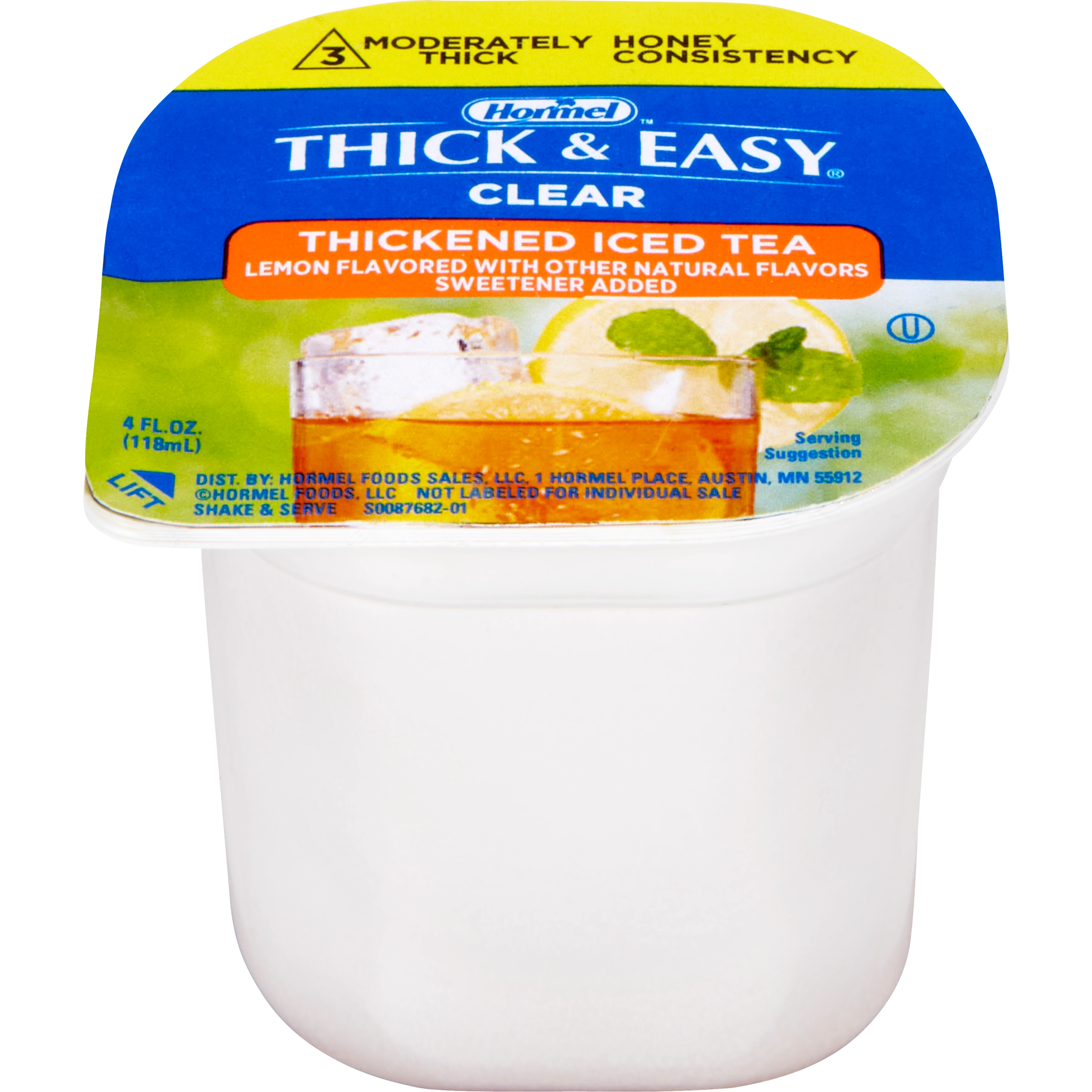 Hormel Thick & Easy Clear Thickened Beverage, Honey Consistency ...