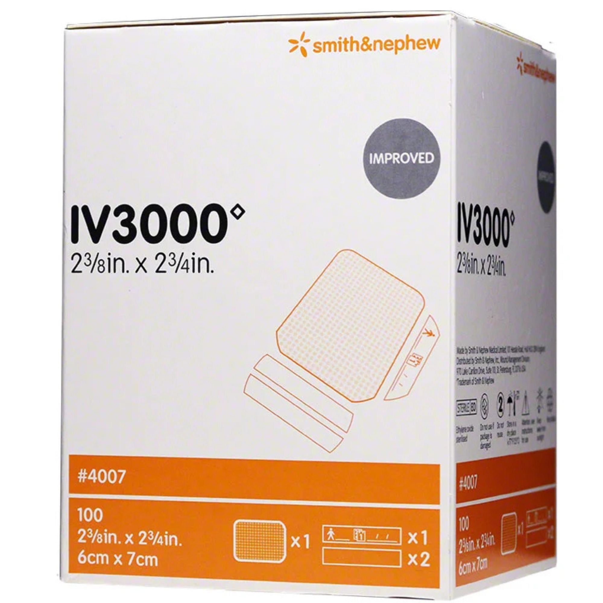 Smith & Nephew IV3000 Frame Delivery Moisture Responsive
