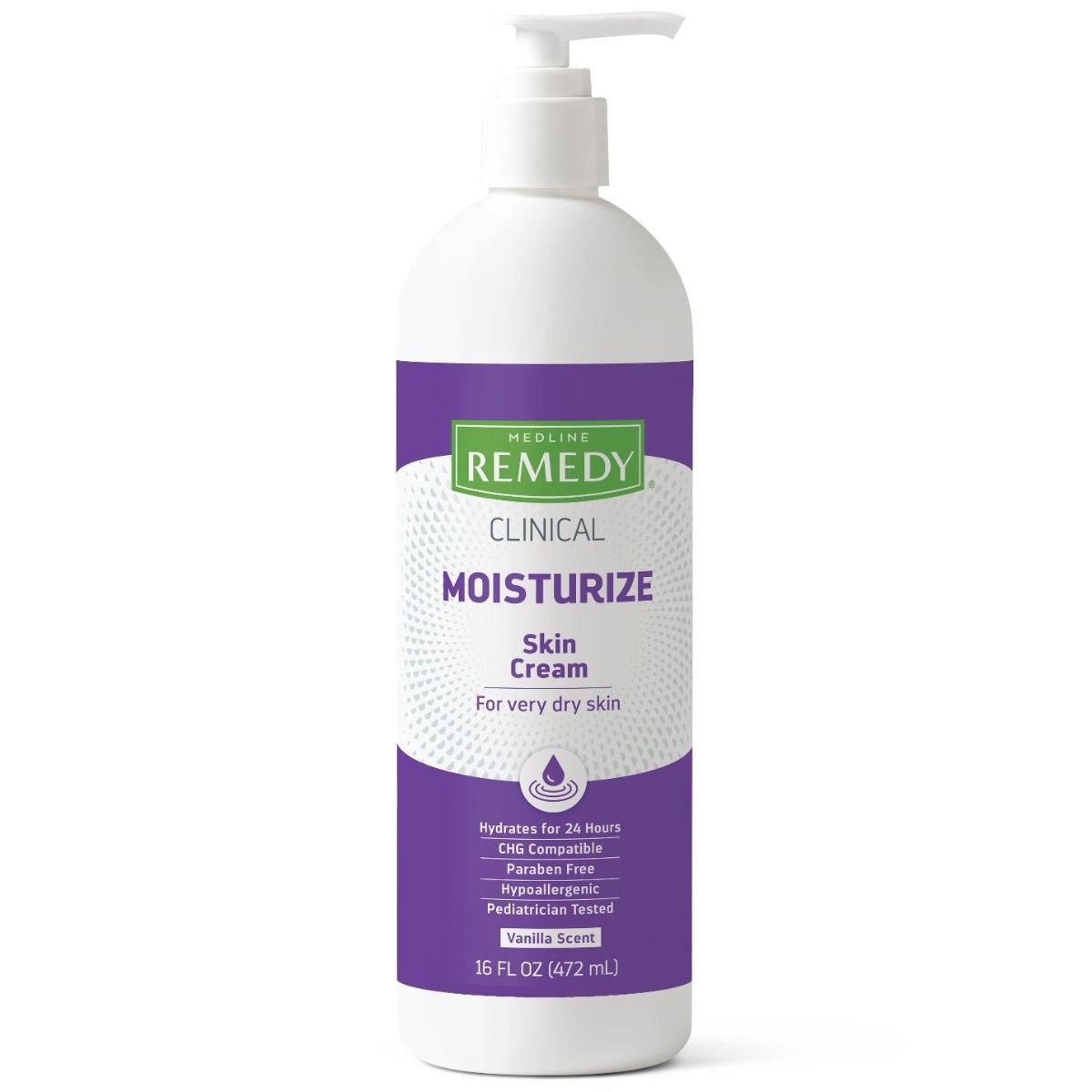 Medline Remedy Phytoplex Nourishing Skin Cream Moisturizer, Pump