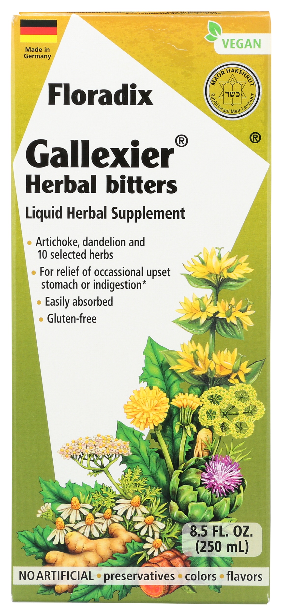 Floradix Gallexier Herbal Bitters | Shop at Carewell
