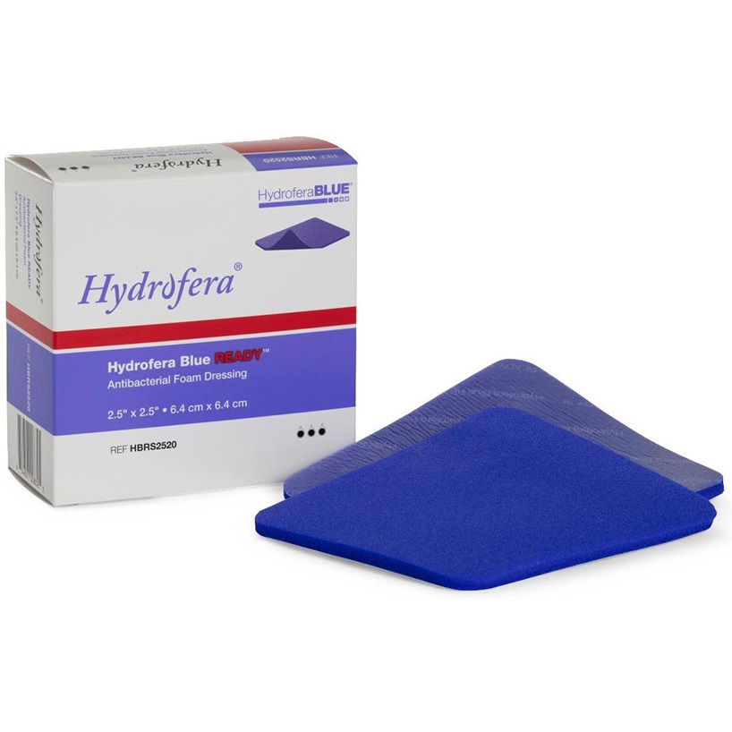 blue wound care dressing Gentell Blue Foam Dressing