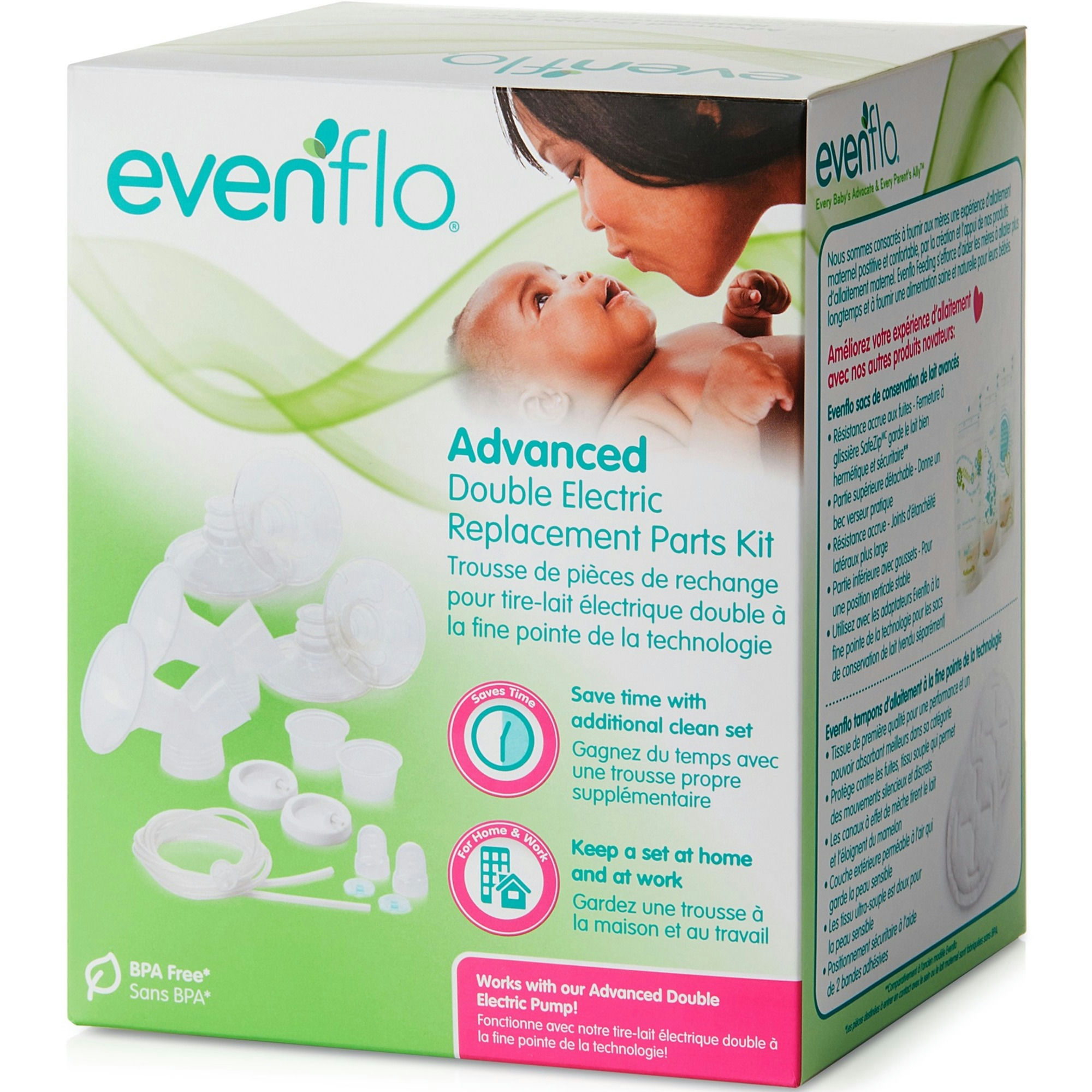 Evenflo Advanced Double Electric Replacement Parts KitCase of 12