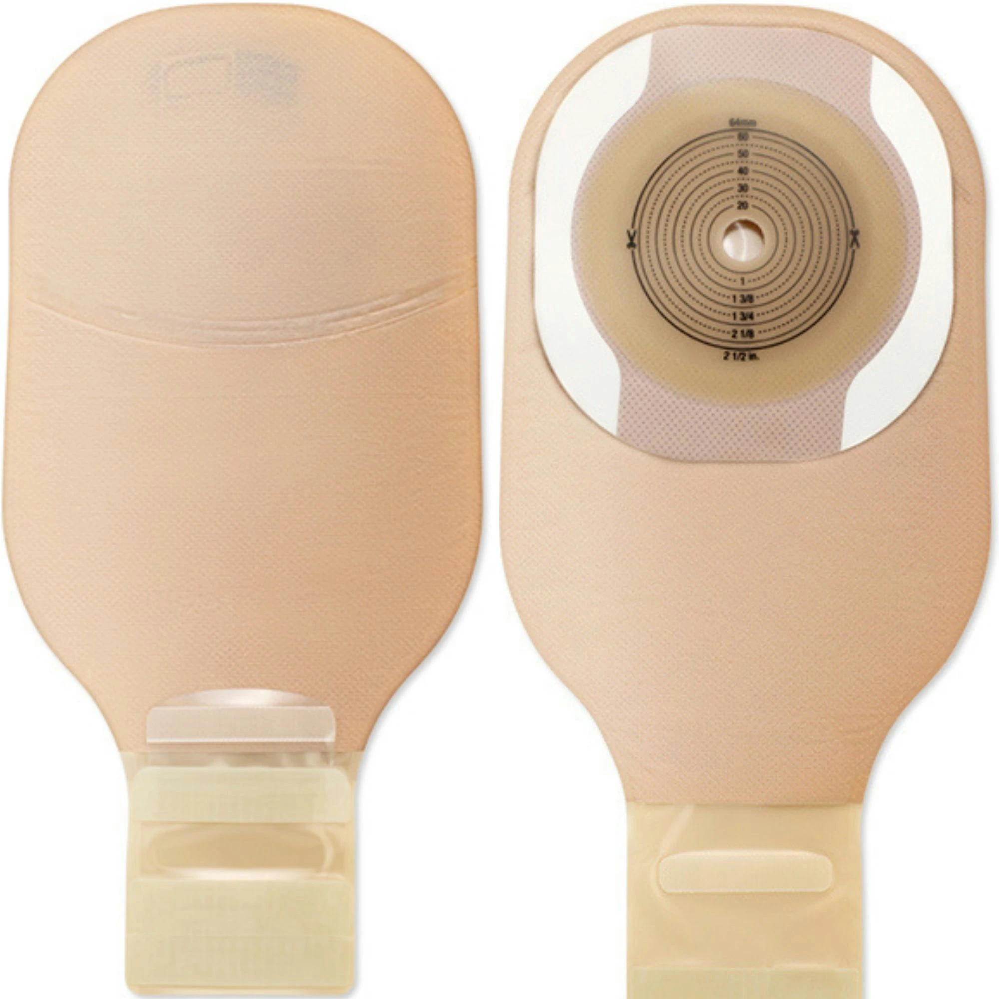 Ostomy Filter Hollister Premier Flat CeraPlus One Piece Drainable Ostomy Pouch with ...