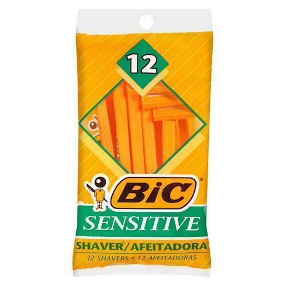 Bic Sensitive Single Blade Disposable Razors | Carewell