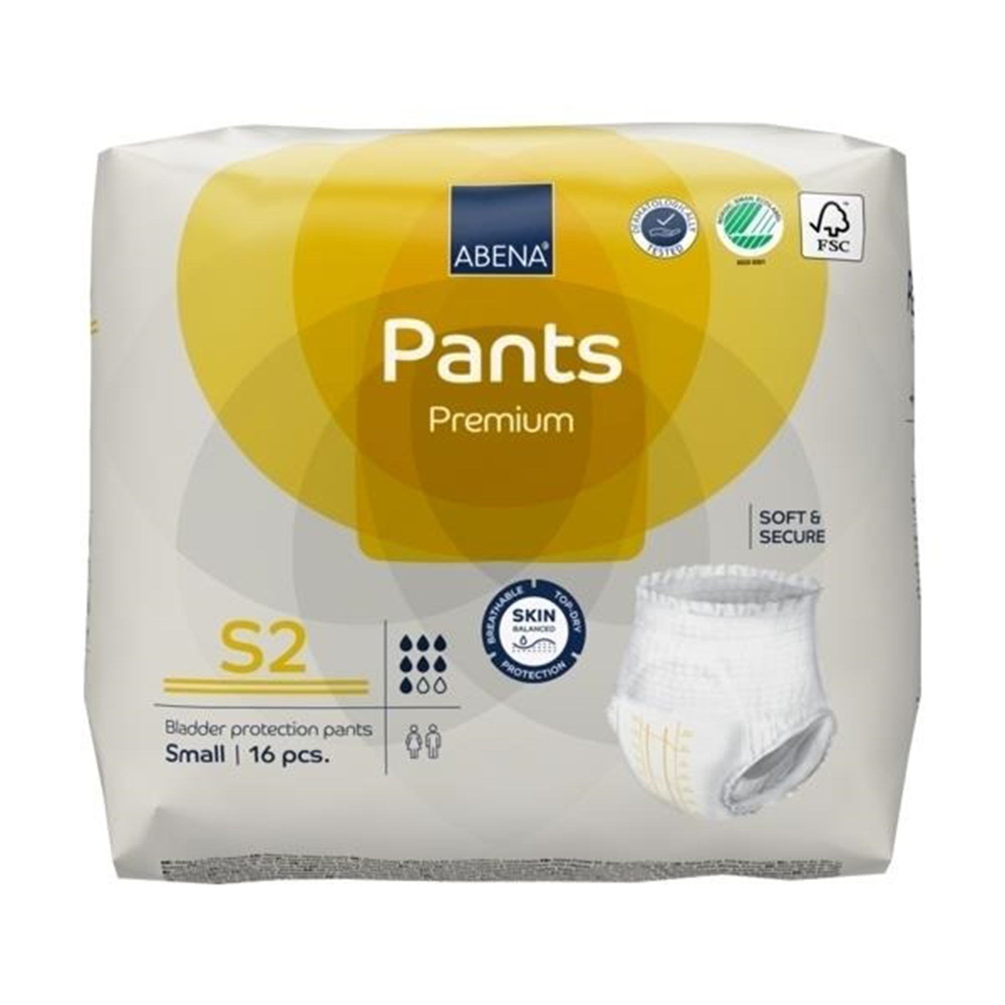 Abena Pants Pull-Up Underwear, Level 2s | Carewell