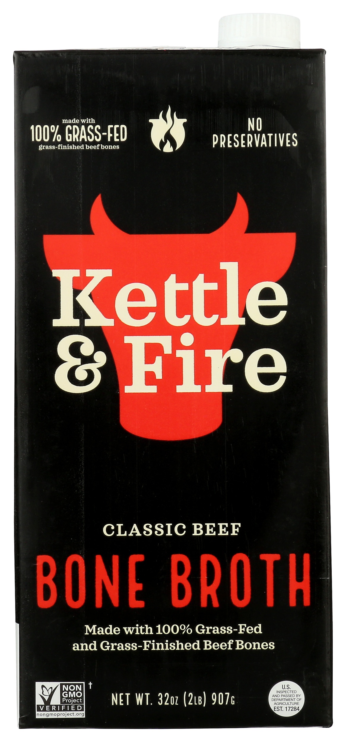 Kettle & Fire Classic Beef Bone Broth Carewell