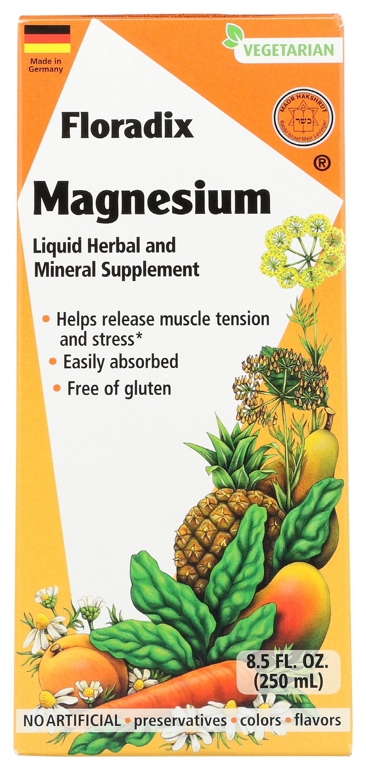 Floradix Magnesium Liquid Supplement Carewell