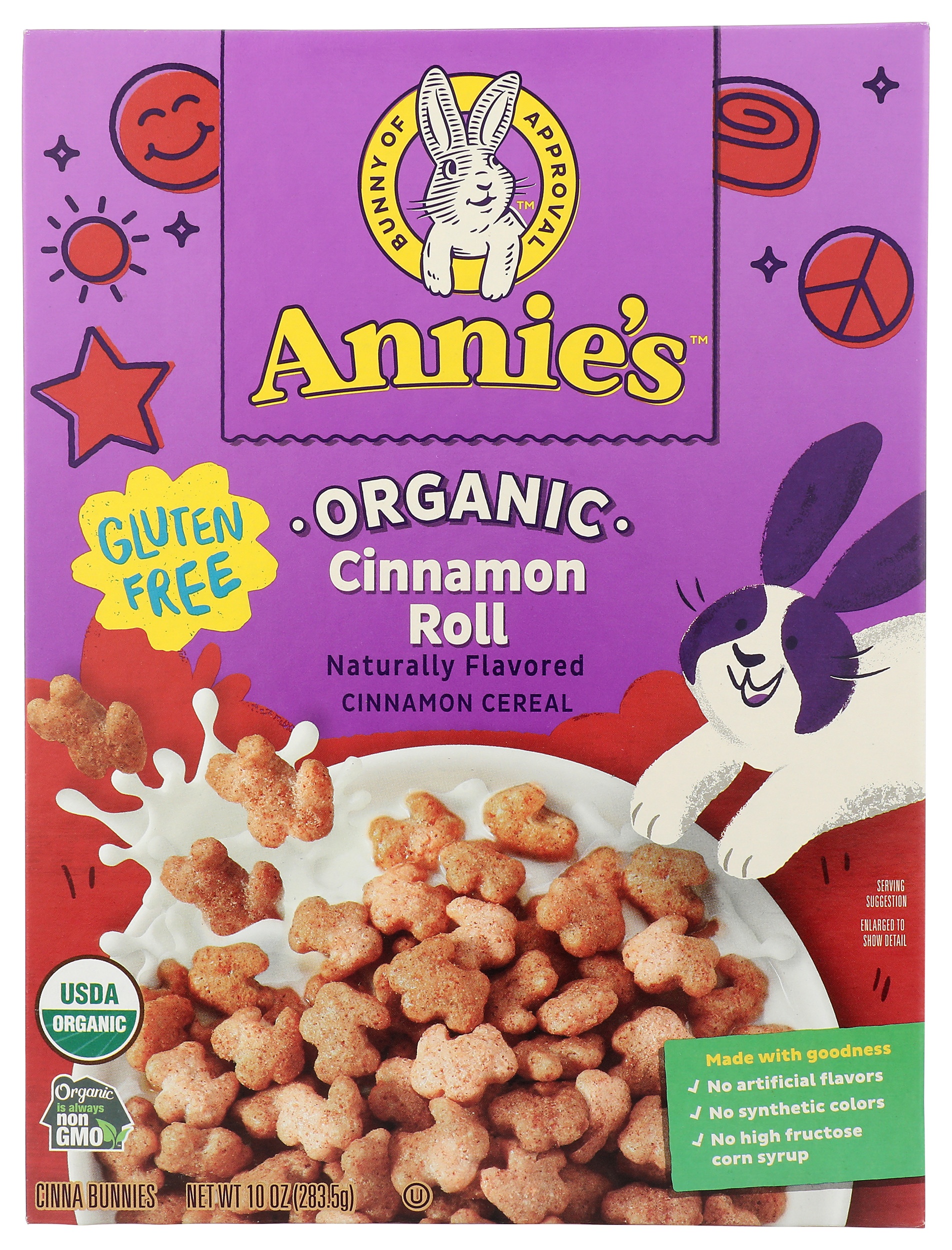 Annie's Organic Cinnamon Roll Cereal Carewell