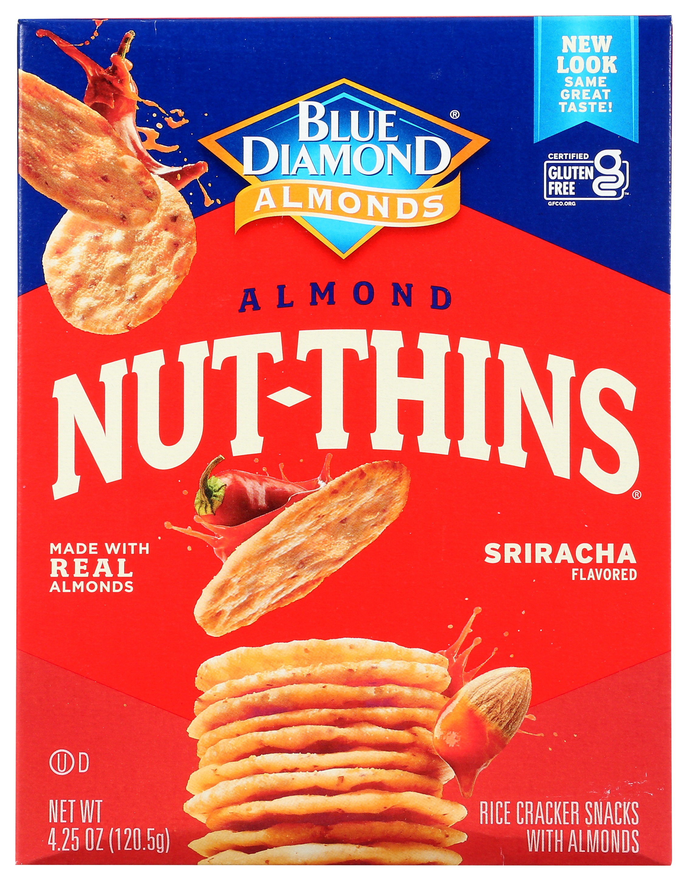 Blue Diamond Almonds Sriracha NutThins Carewell