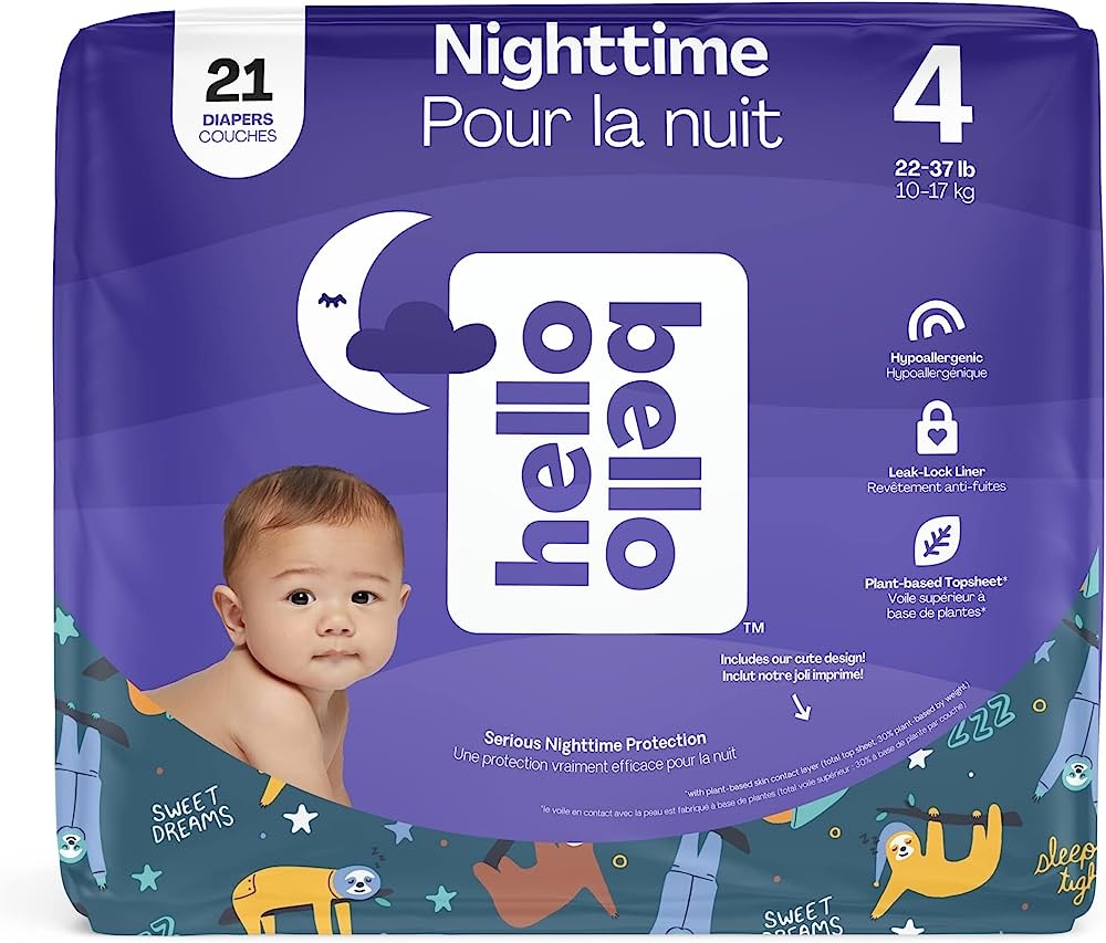 Hello Bello Nighttime Diapers Carewell