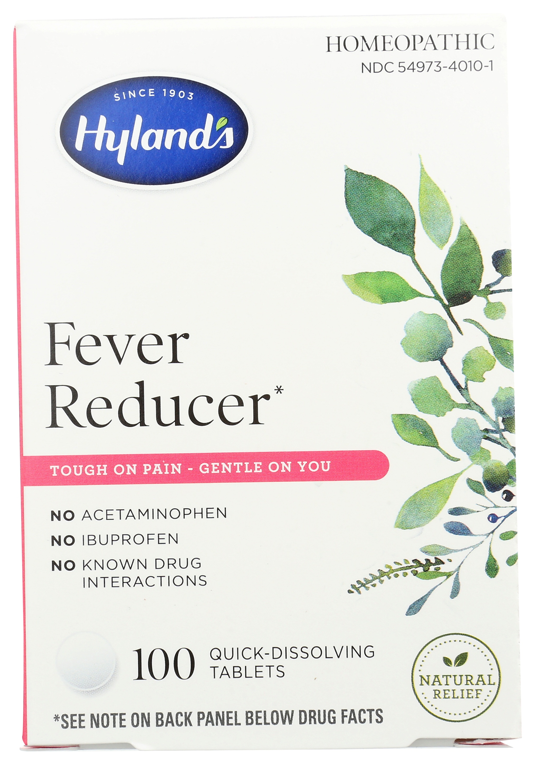 Hylands Fever Reducer Tablets Carewell