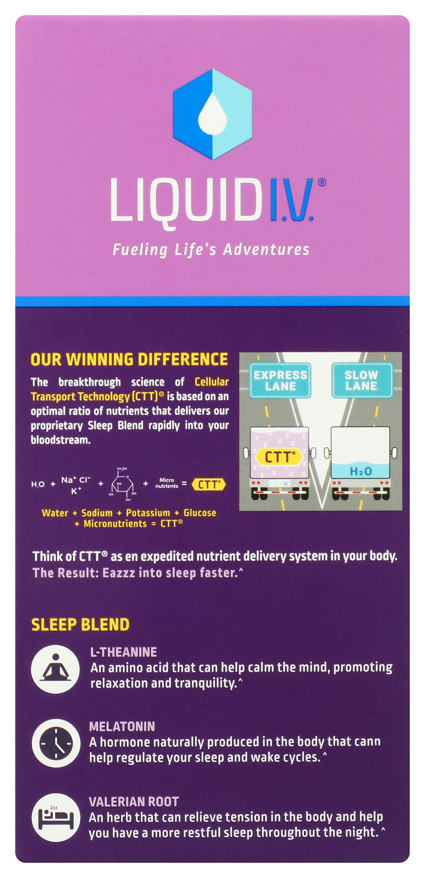 Liquid I.V. Sleep Drink Mix | Shop at Carewell