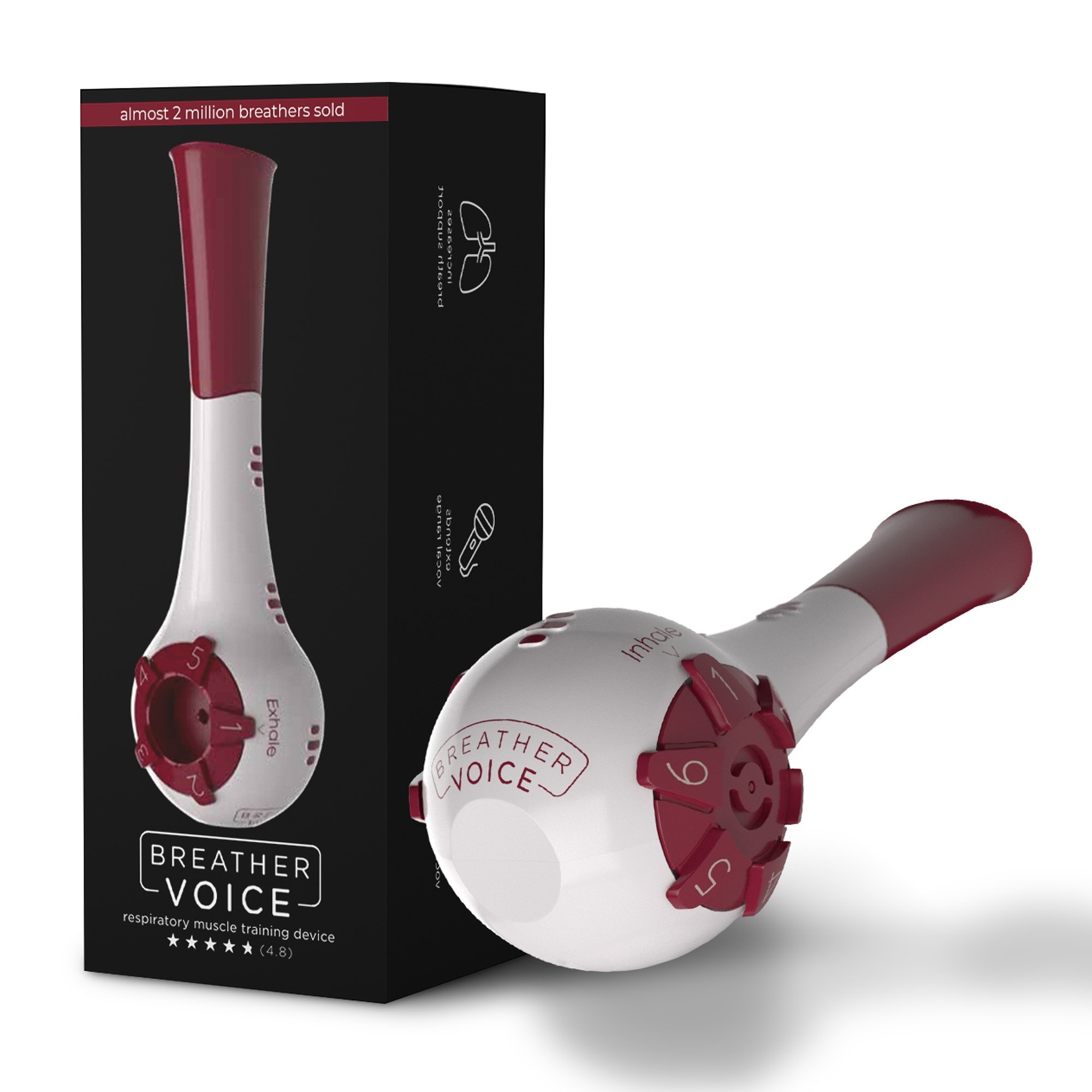 Breather Voice Respiratory Exerciser Device Carewell