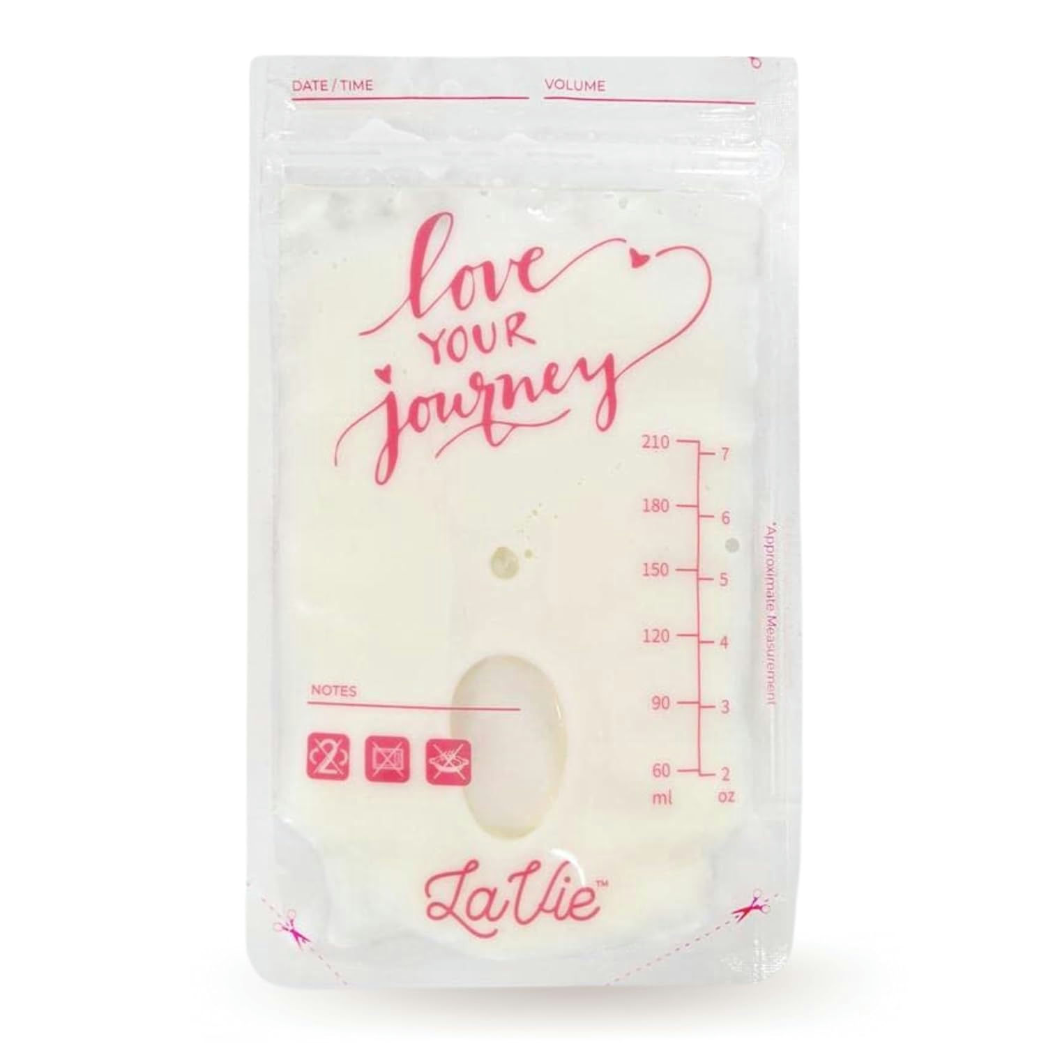 LaVie Breast Milk Storage Bags, 50 count. 50 PreSterilized bags