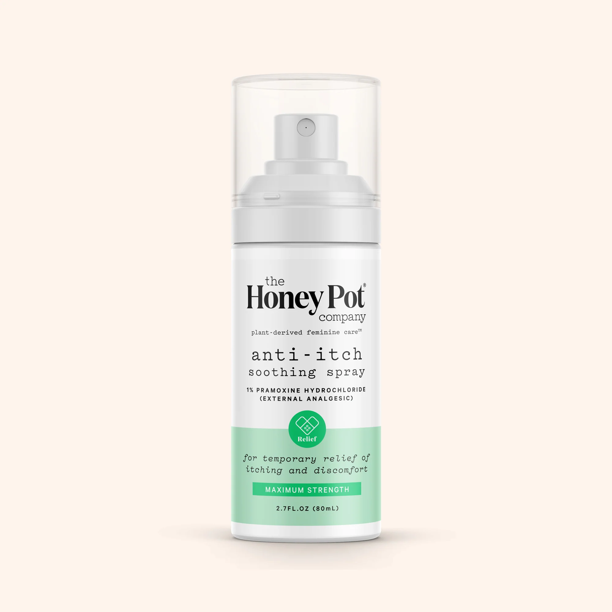 The Honey Pot AntiItch Spray with 1 Pramoxine & Lavender Chamomile
