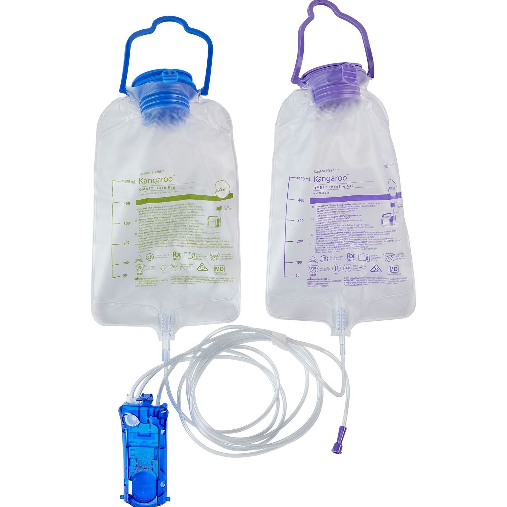 Kangaroo OMNI Feeding Set With Flush Bag | Shop at Carewell