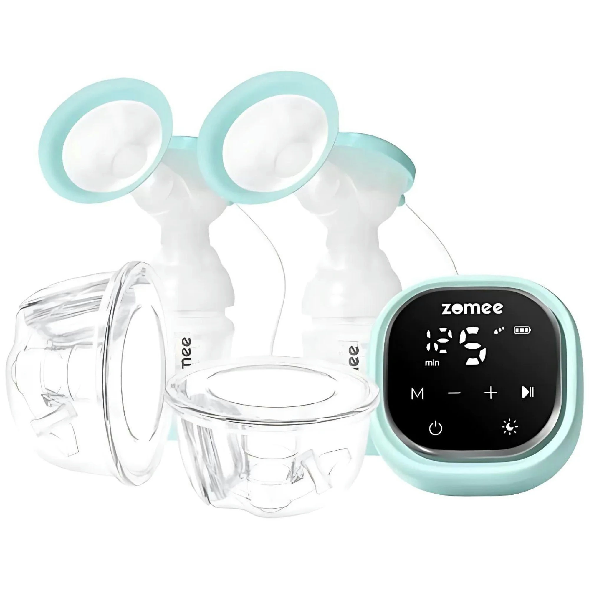 Zomee Z2 Double Electric Breast Pump and Hands Free Collection 