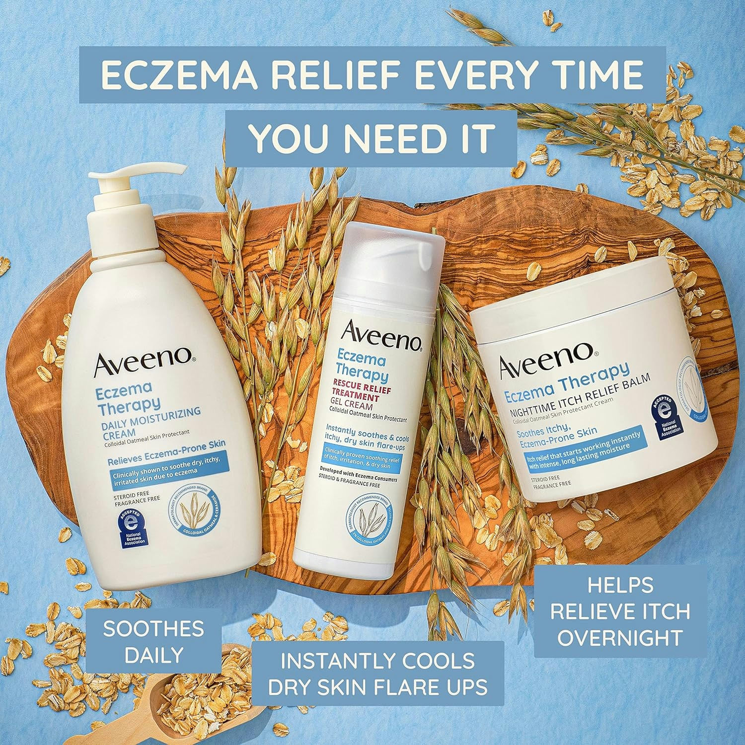 Aveeno Eczema Therapy Daily Moisturizing Cream | Carewell