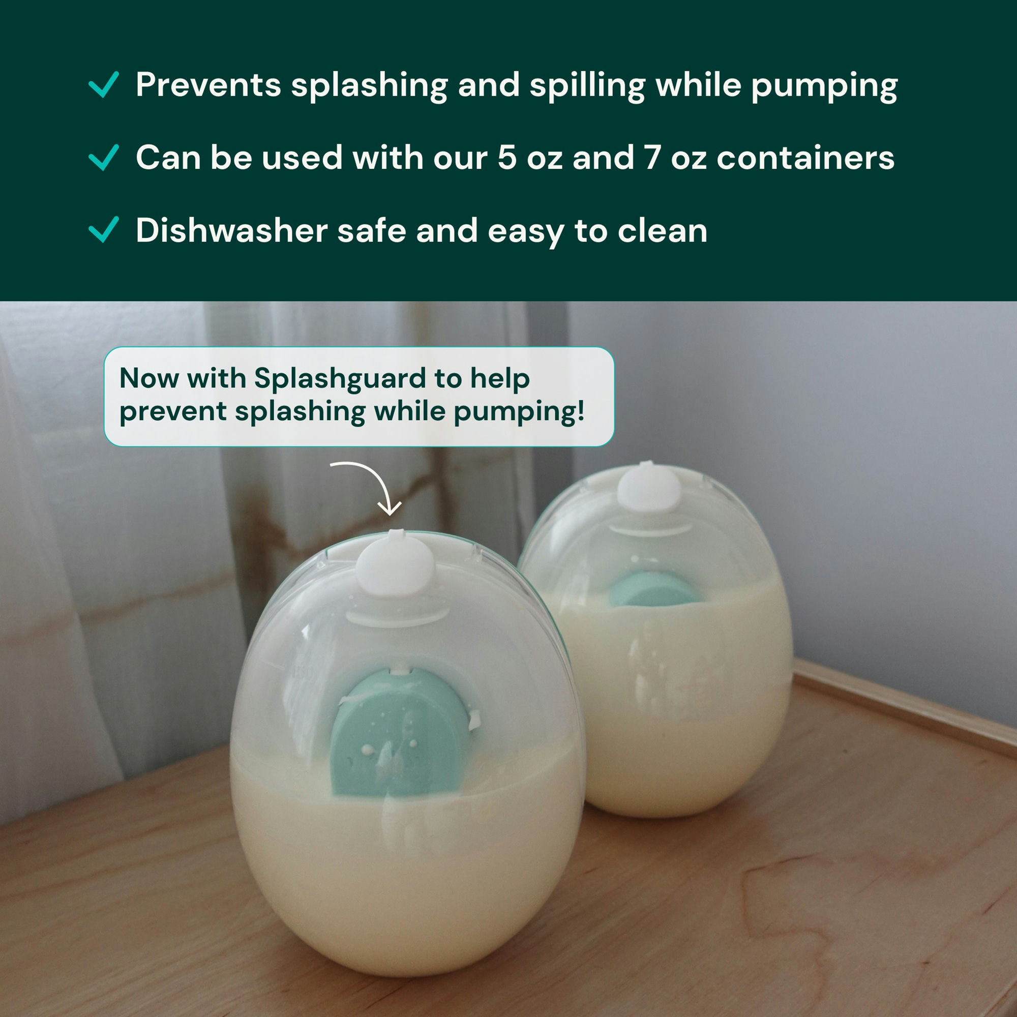 Willow Go Containers with Splashguard | Shop at Carewell