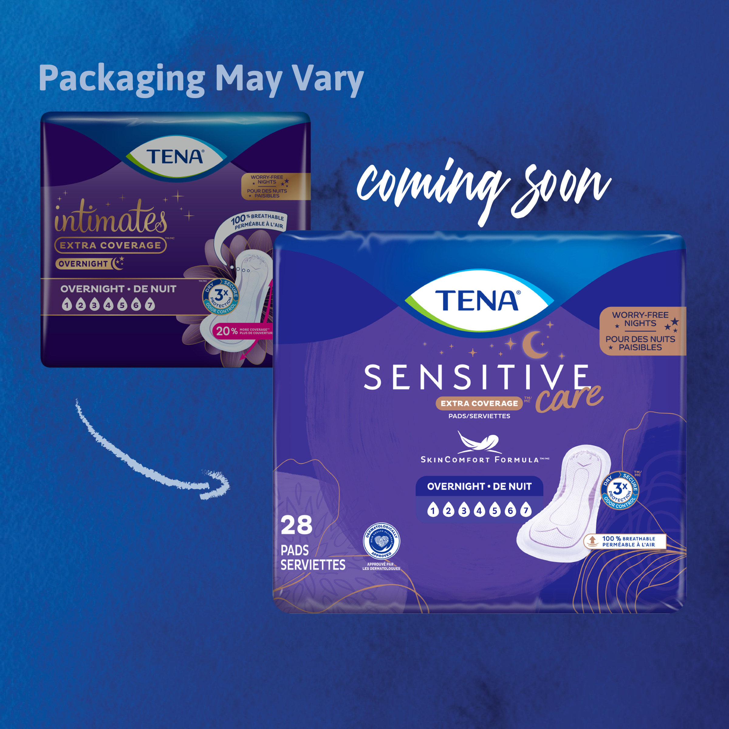 TENA Night Super Maximum Absorbency Pads (1 Case