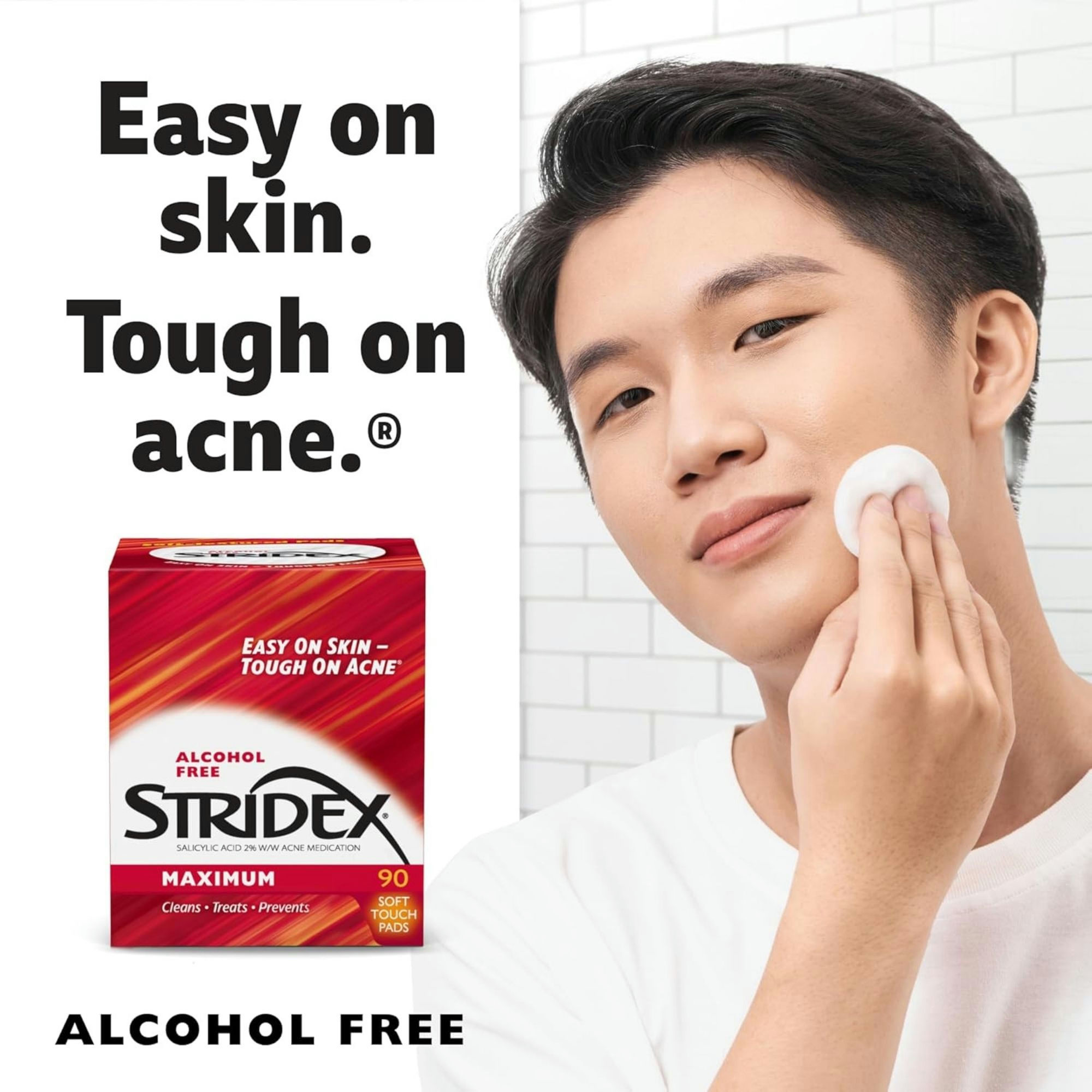 Stridex Maximum Medicated Acne Pads | Shop at Carewell
