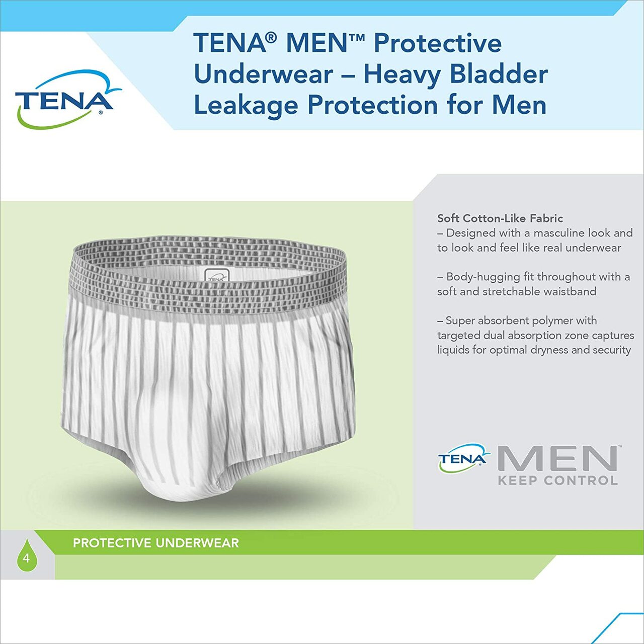 Tena Men Protective Super Plus Underwear – HomEquip