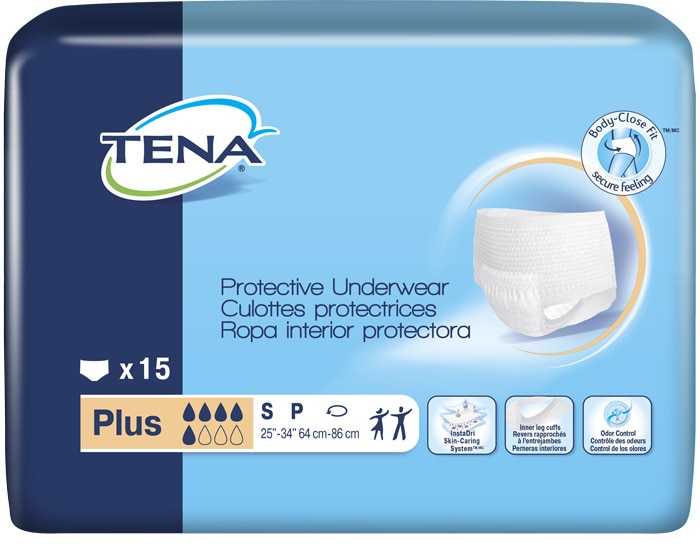 TENA Super Plus Incontinence Protective Underwear for Women for bladder leak  protection –