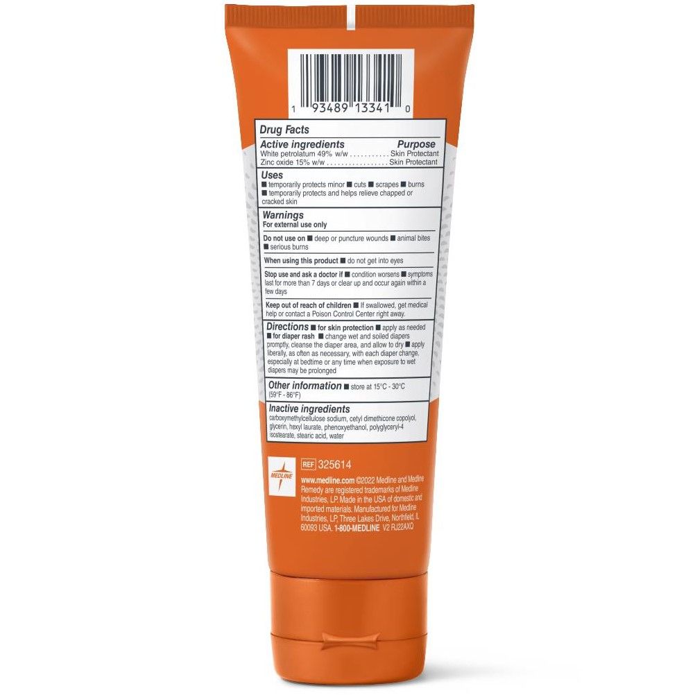 Medline Remedy Specialized Protect Extra Thick Zinc Oxide Paste