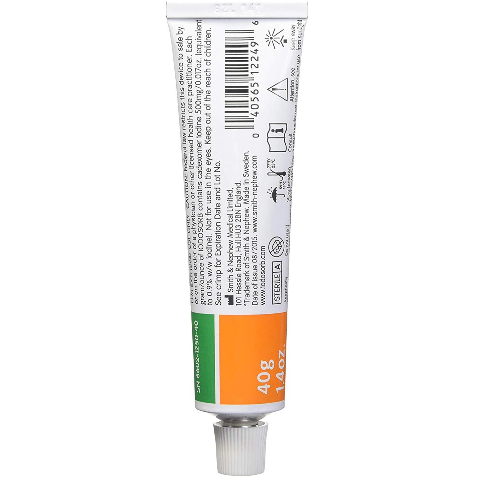 Iodosorb Antimicrobial Wound Care Gel | Shop at Carewell