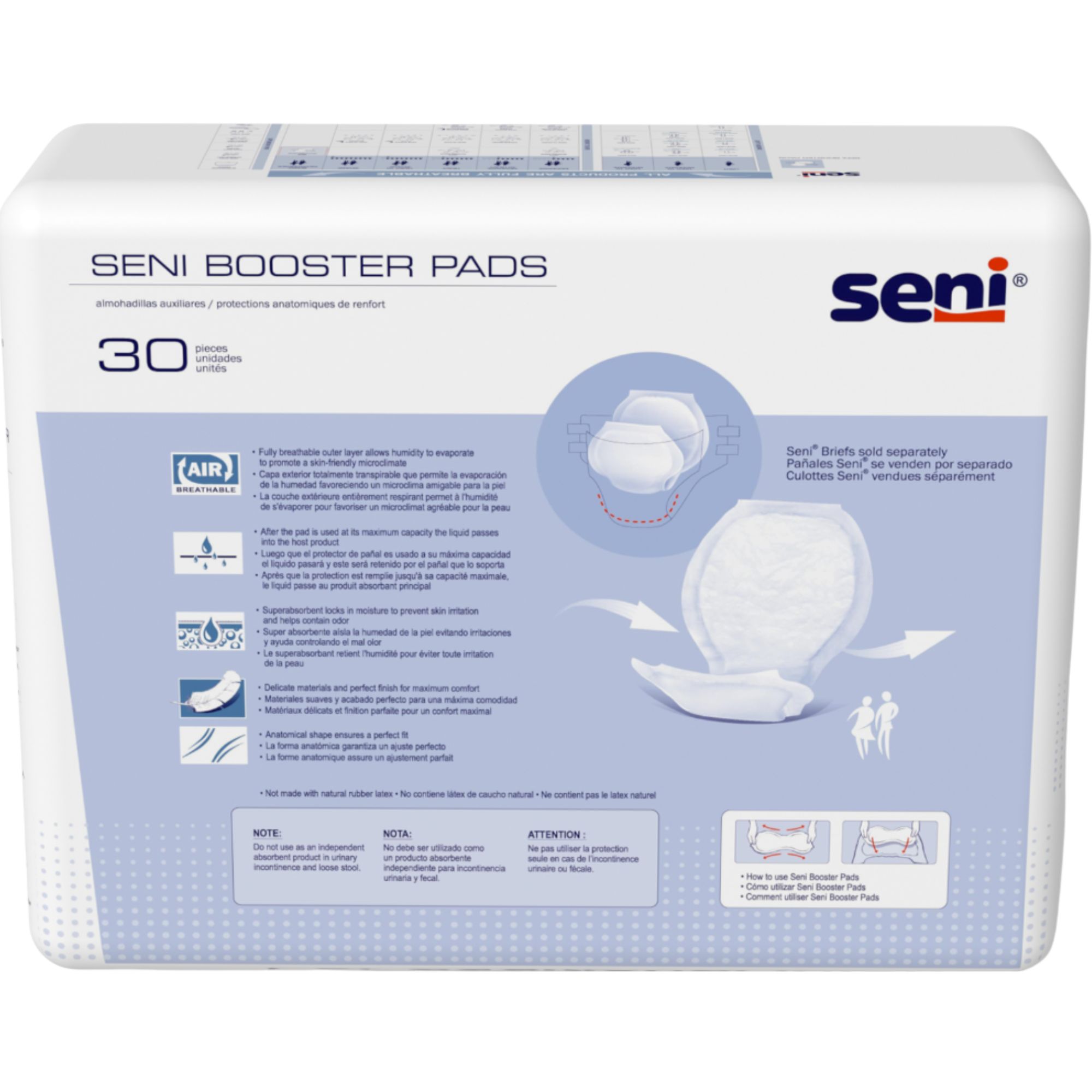 Seni Booster Pads | Shop at Carewell | Free Shipping