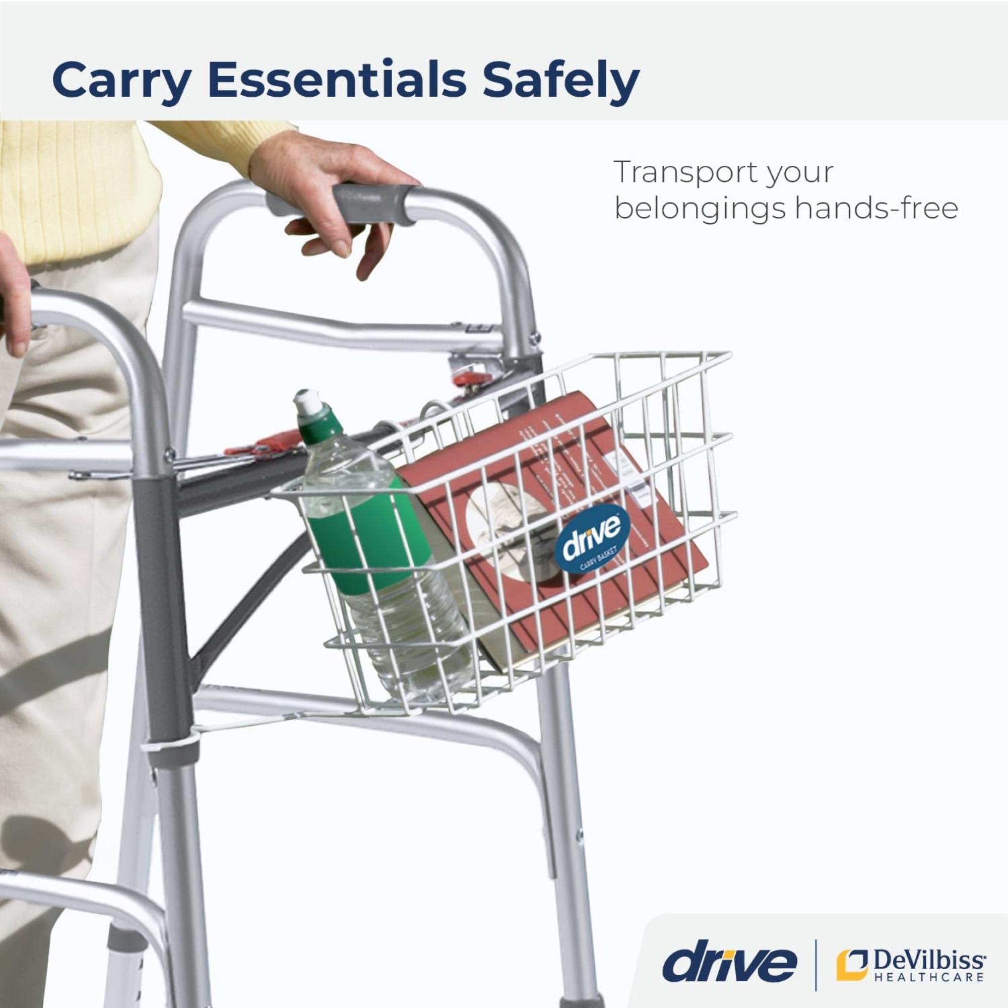Drive Basket for Walker | Shop at Carewell | Free Shipping