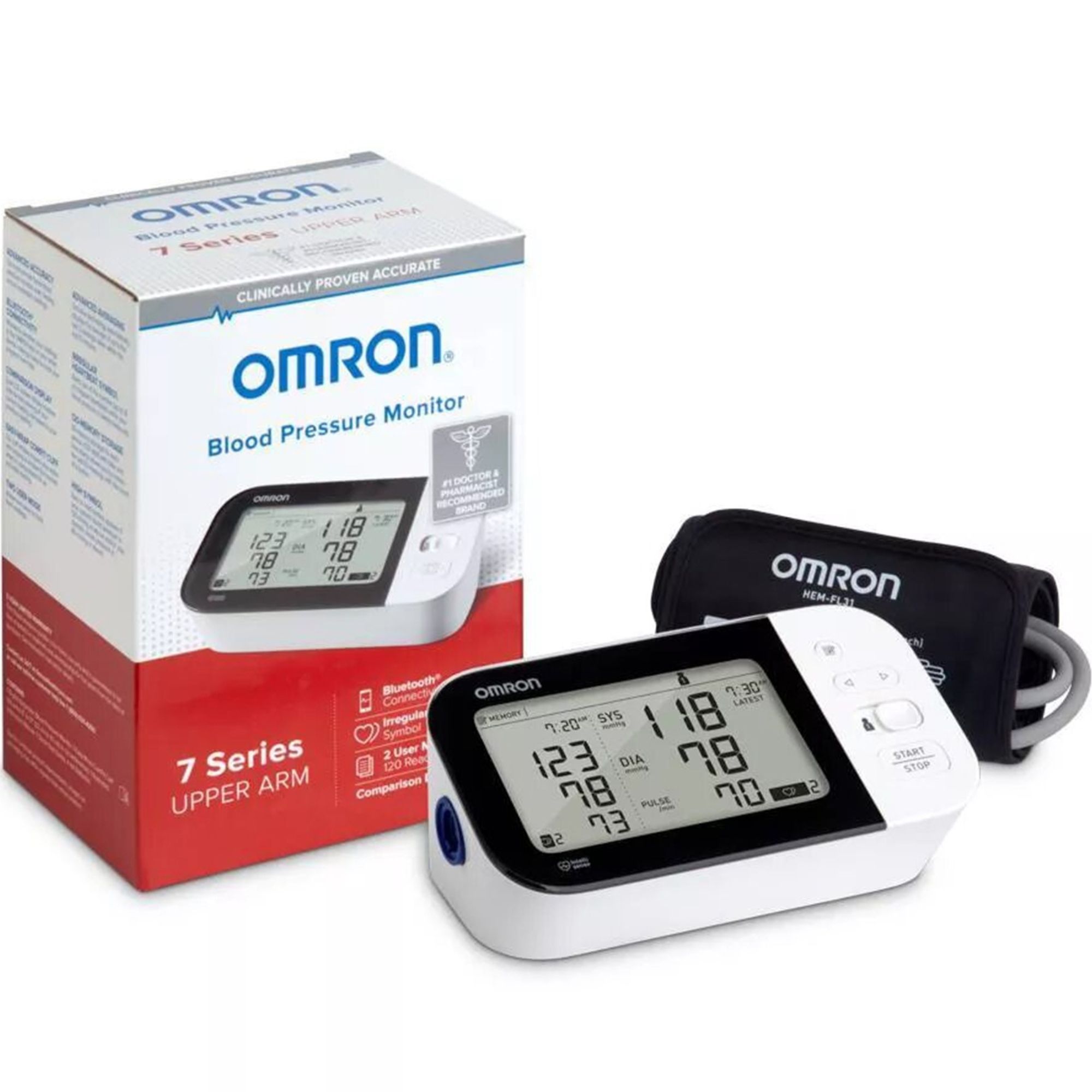 OMRON 7 Series Digital Blood Pressure Monitoring Unit For Home Use