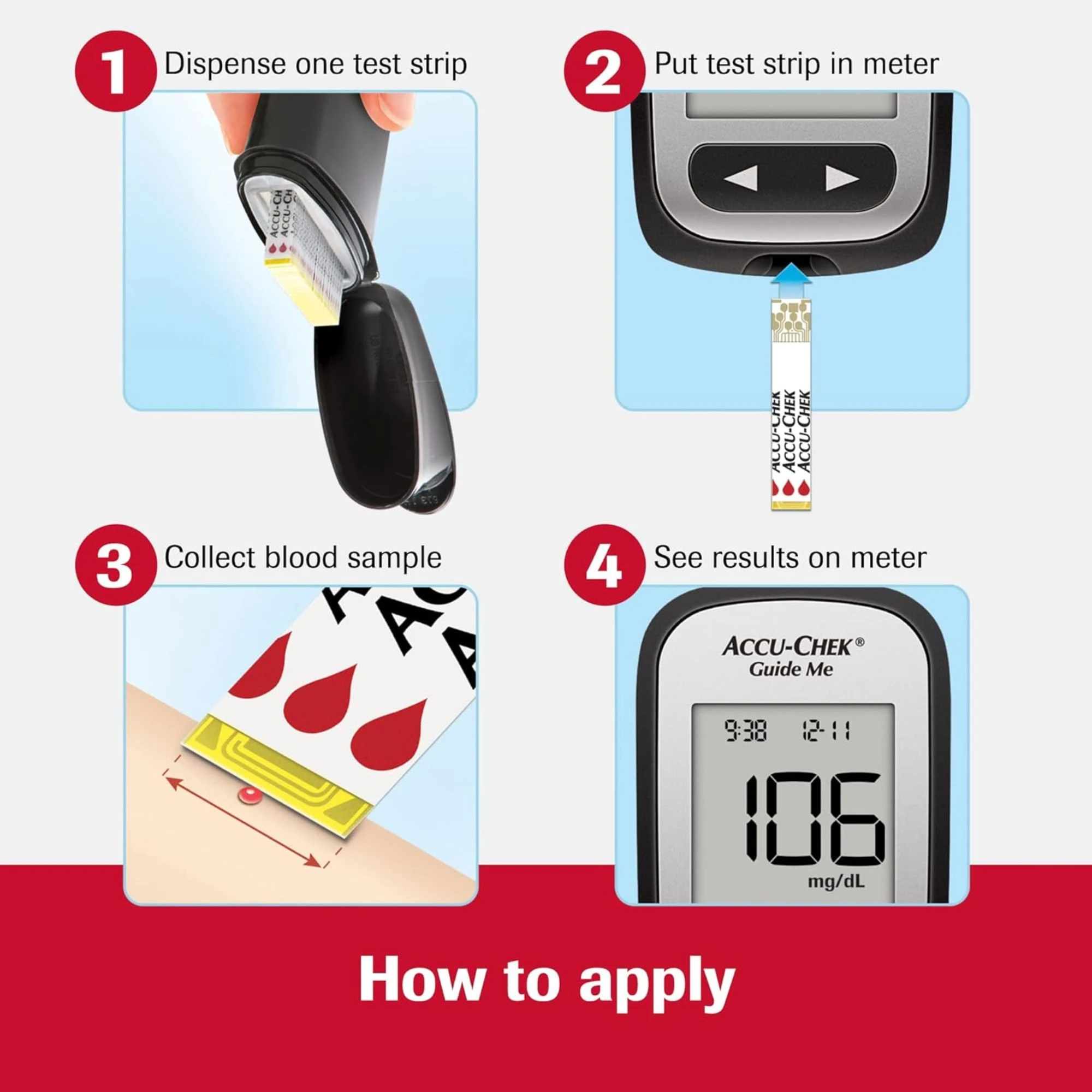 Accu-Chek Guide Test Strips | Shop at Carewell
