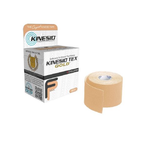 Kinesio Tape, Tex Gold FP, Black - 2 x 34 yards