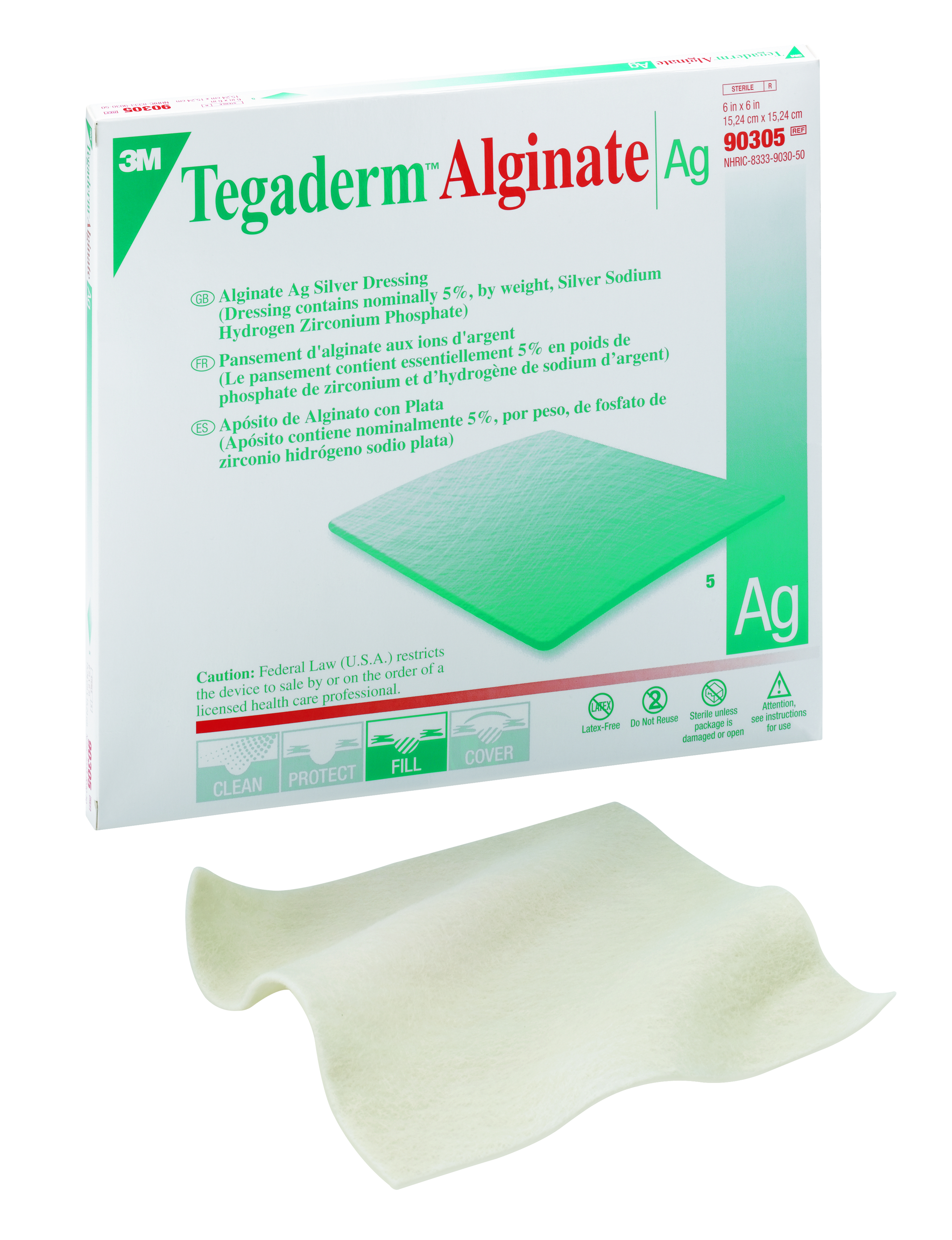 tegaderm ag mesh dressing with silver 3M Tegaderm Ag Mesh Dressing with Silver
