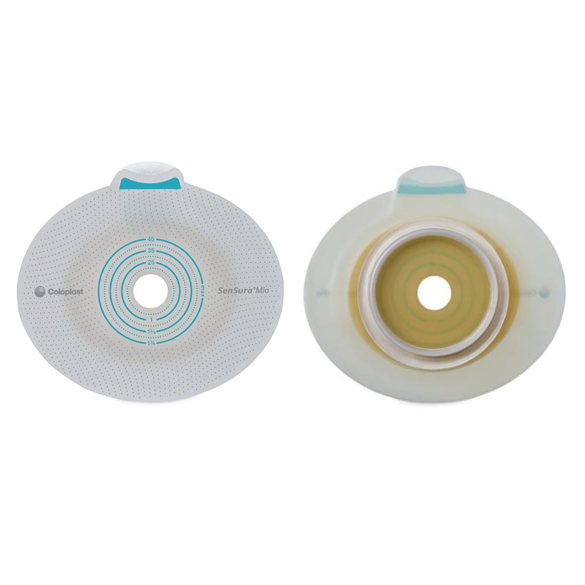 Coloplast SenSura Mio Click Ostomy Barrier, Cut-to-fit, Belt tab, Flat ...