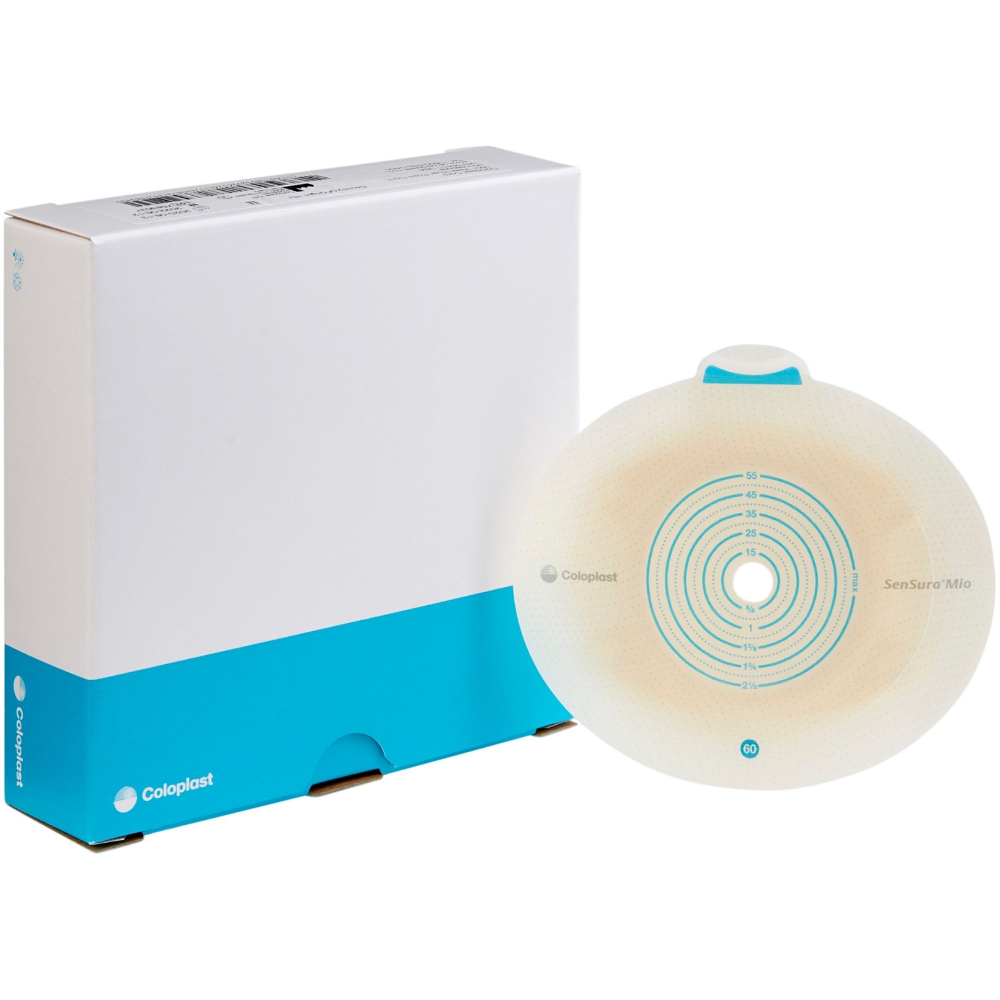 Coloplast SenSura Mio Click Ostomy Barrier, Cut-to-fit, Belt Tabs