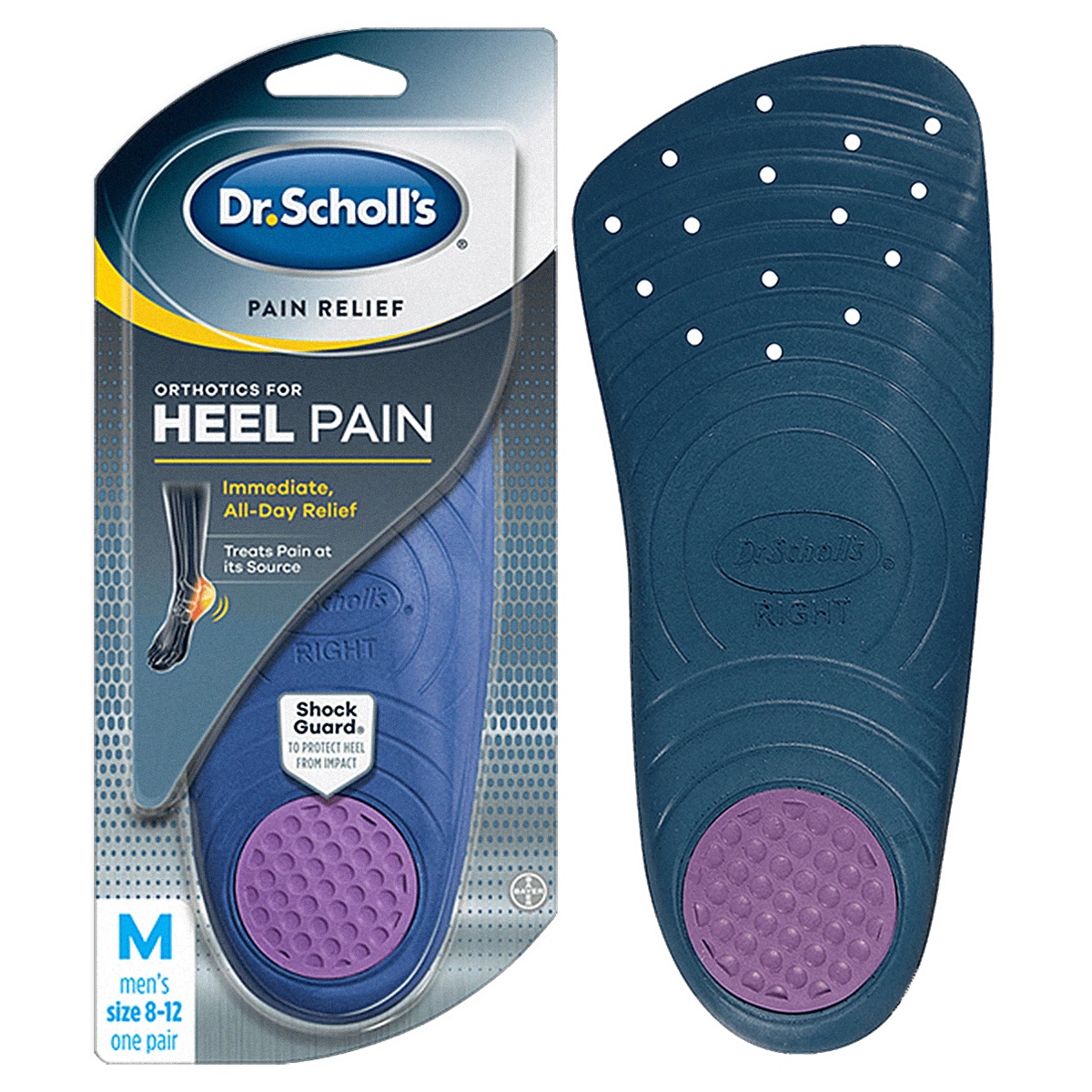 Dr. Scholl's Pain Relief Orthotics for Heel Pain | Carewell