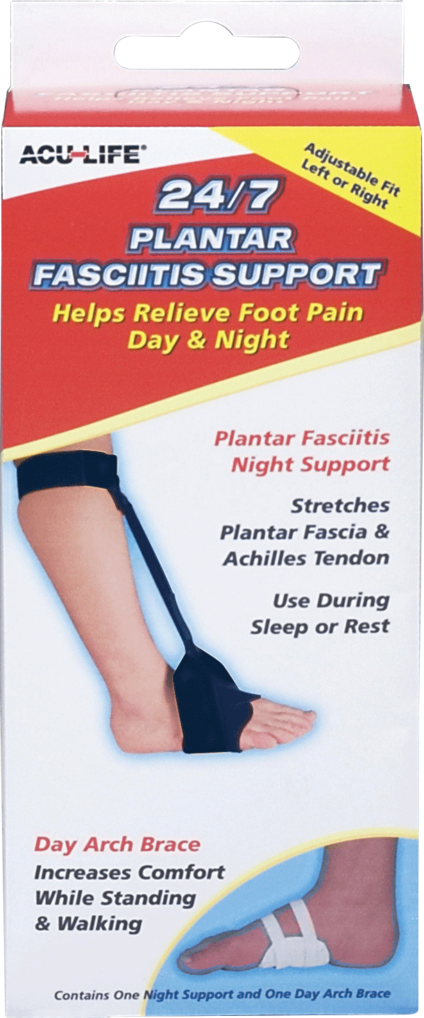Acu-Life 24/7 Plantar Fasciitis Support Brace Carewell