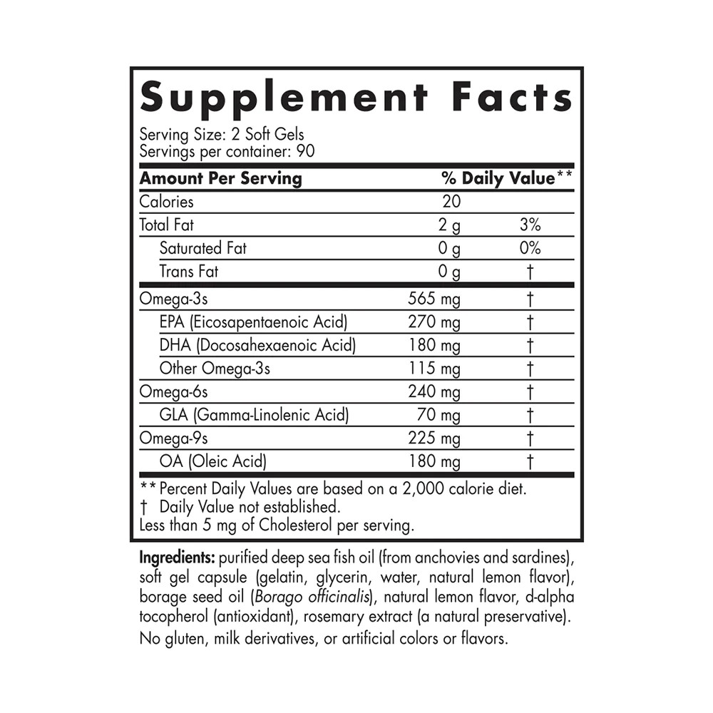 Nordic Naturals ProEFA 3.6.9 180 Count