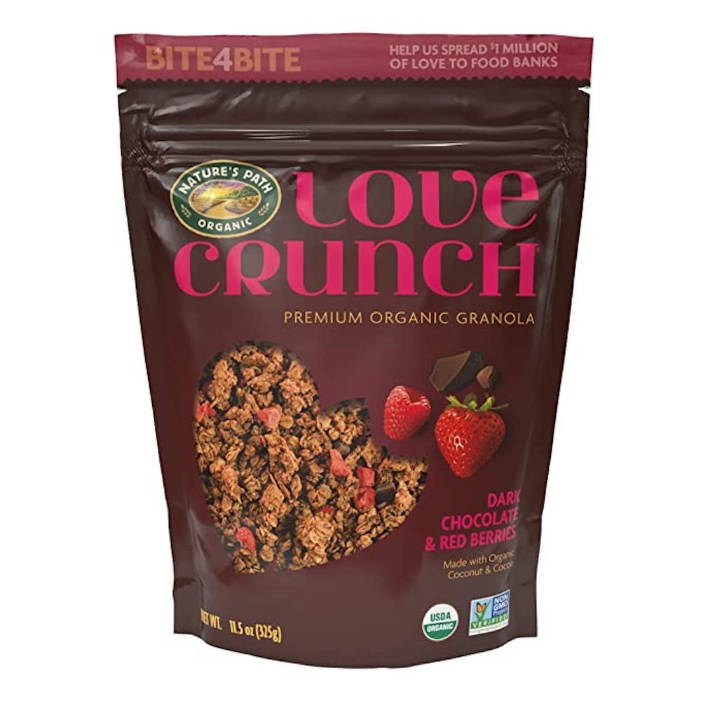 Love Crunch Dark Chocolate & Red Berries Granola Carewell
