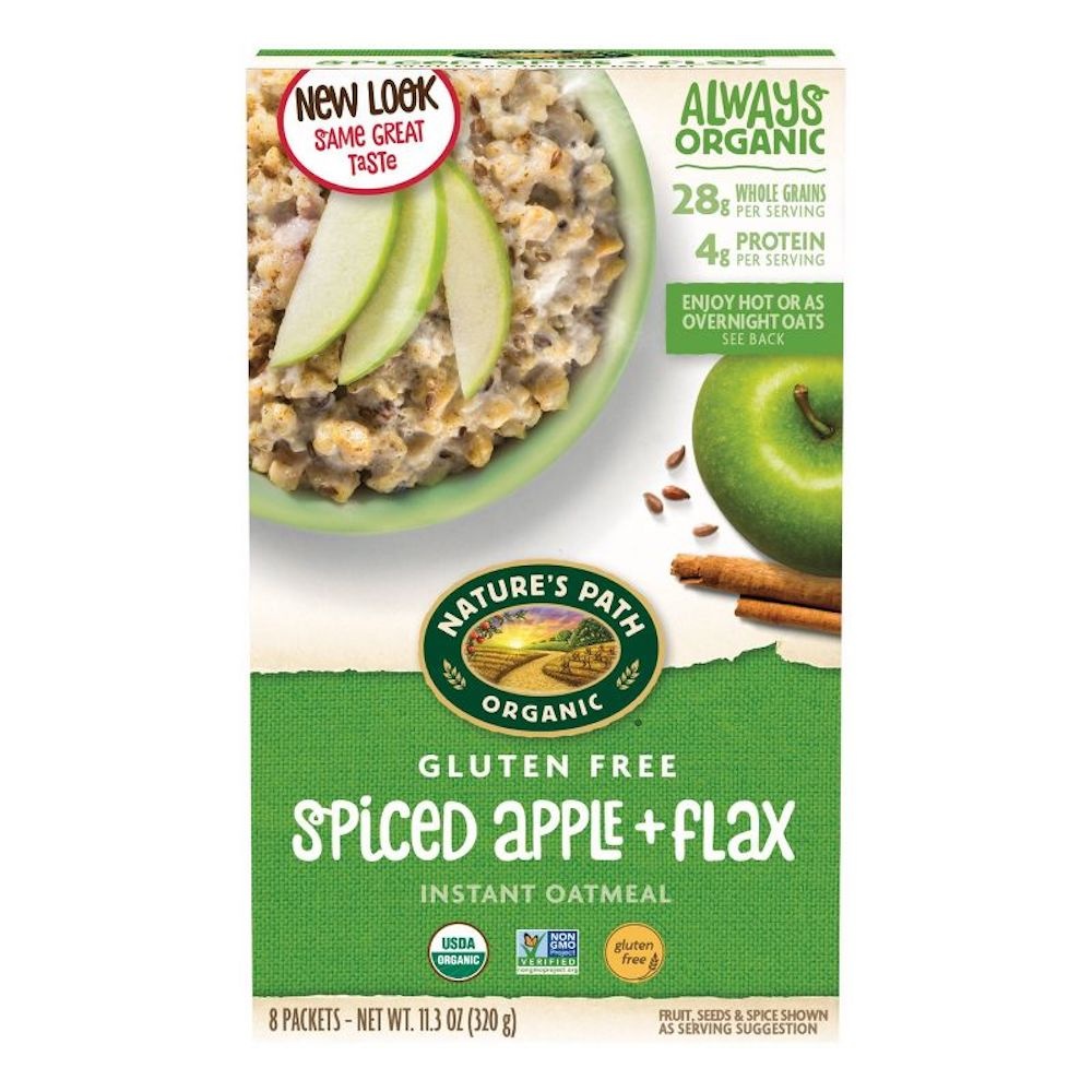 Nature's Path Spiced Apple Oatmeal with Flax Carewell