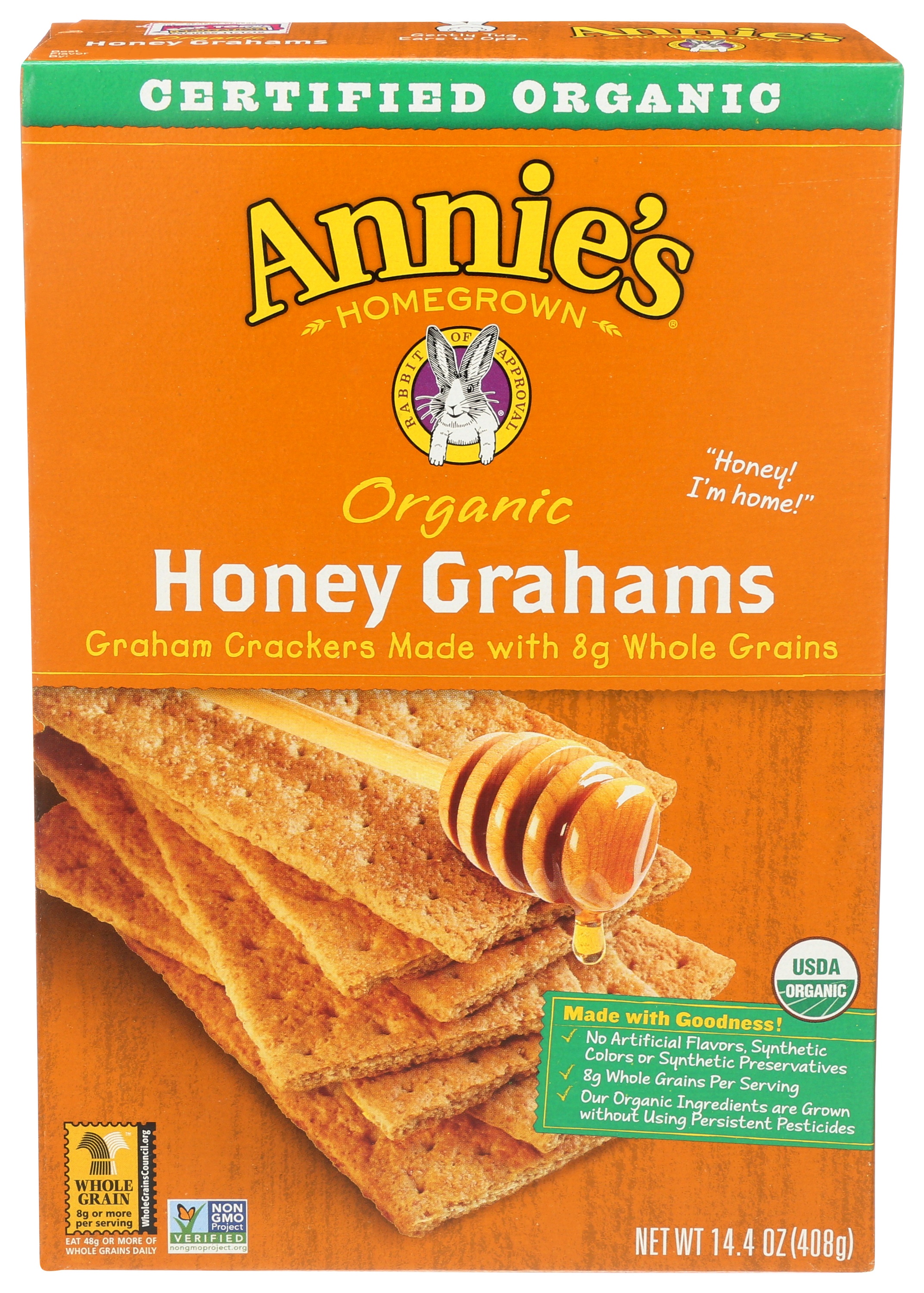 Annie's Homegrown Organic Honey Graham Cracker Carewell