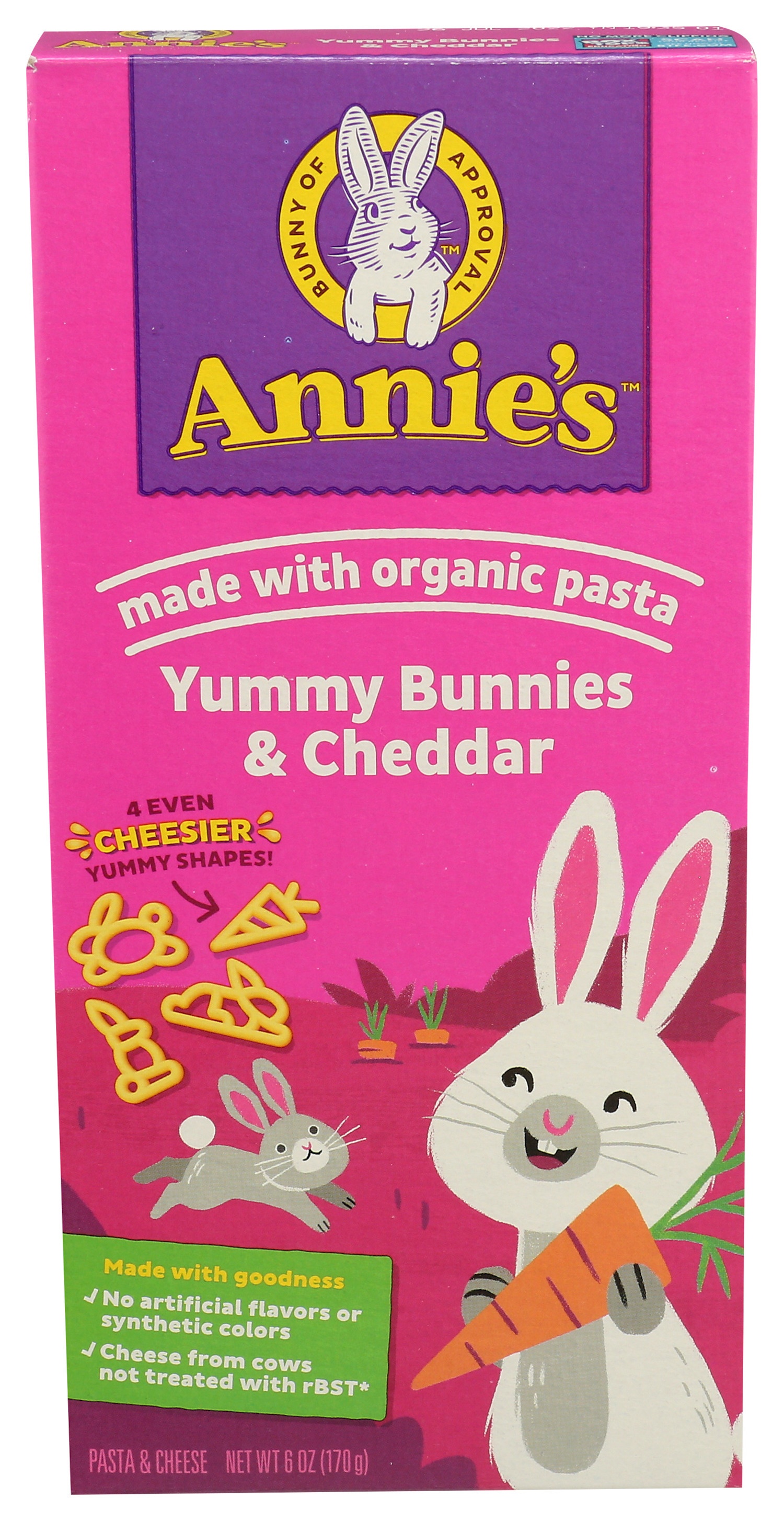 Annies Yummy Bunnies Macaroni and Cheese Carewell