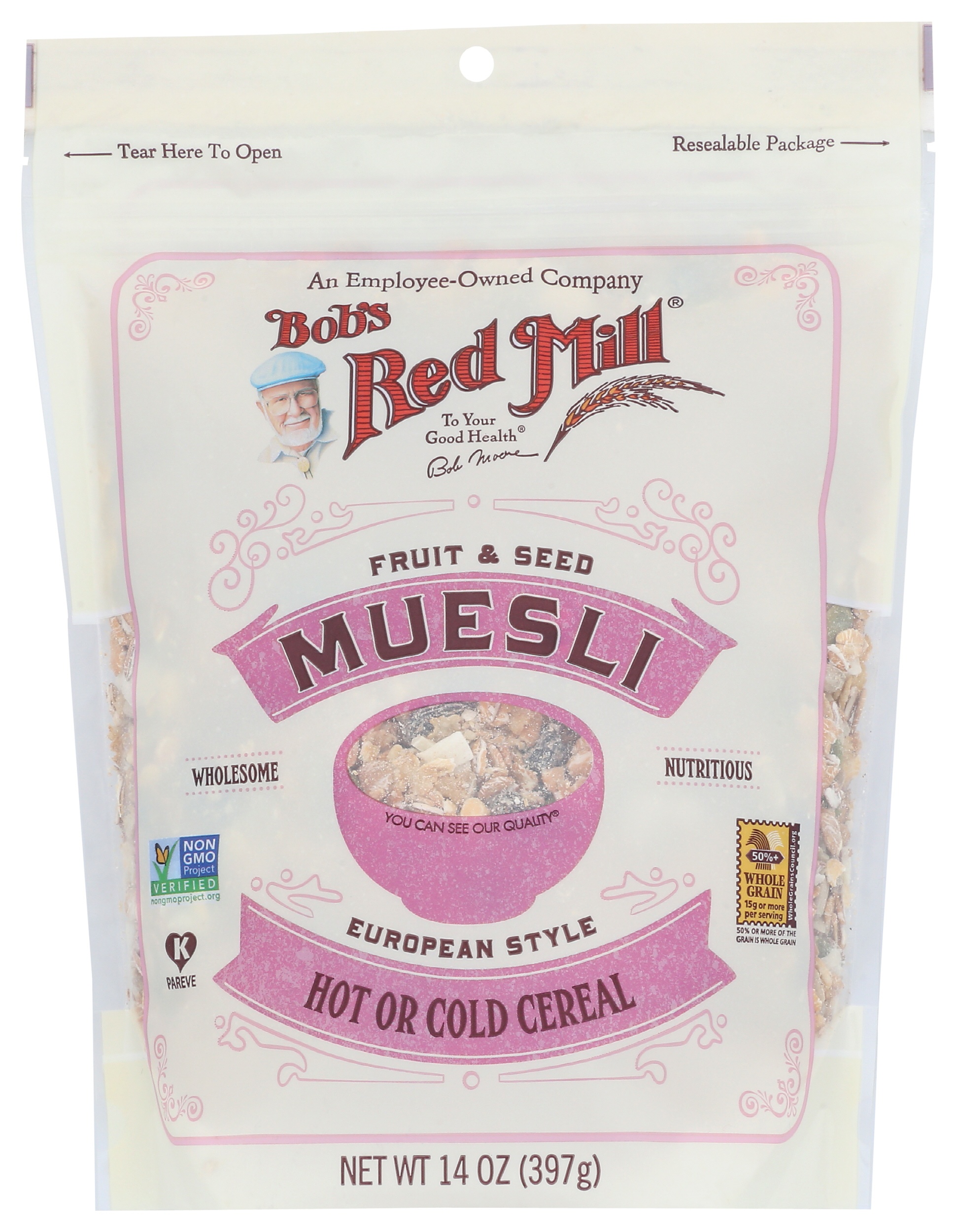 Bob's Red Mill Fruit and Seed Muesli Carewell
