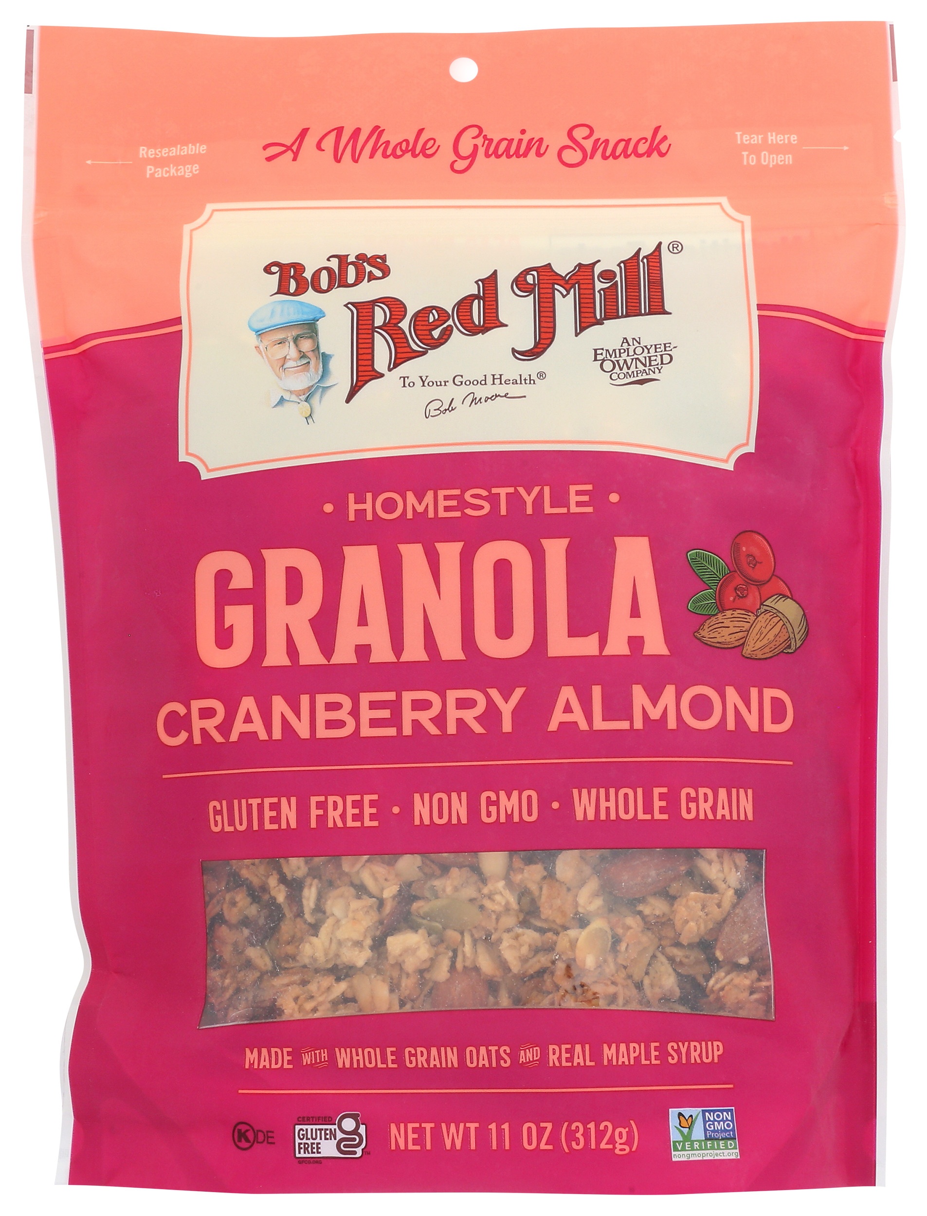 Bob's Red Mill Cranberry Almond Homestyle Granola | Carewell