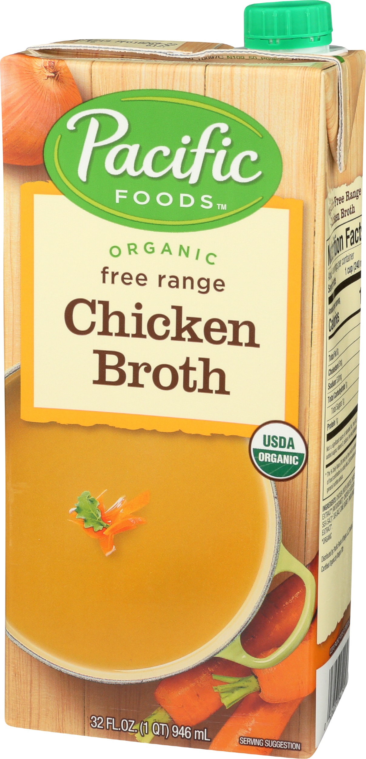 Organic Low Sodium Chicken Broth - Pacific Foods